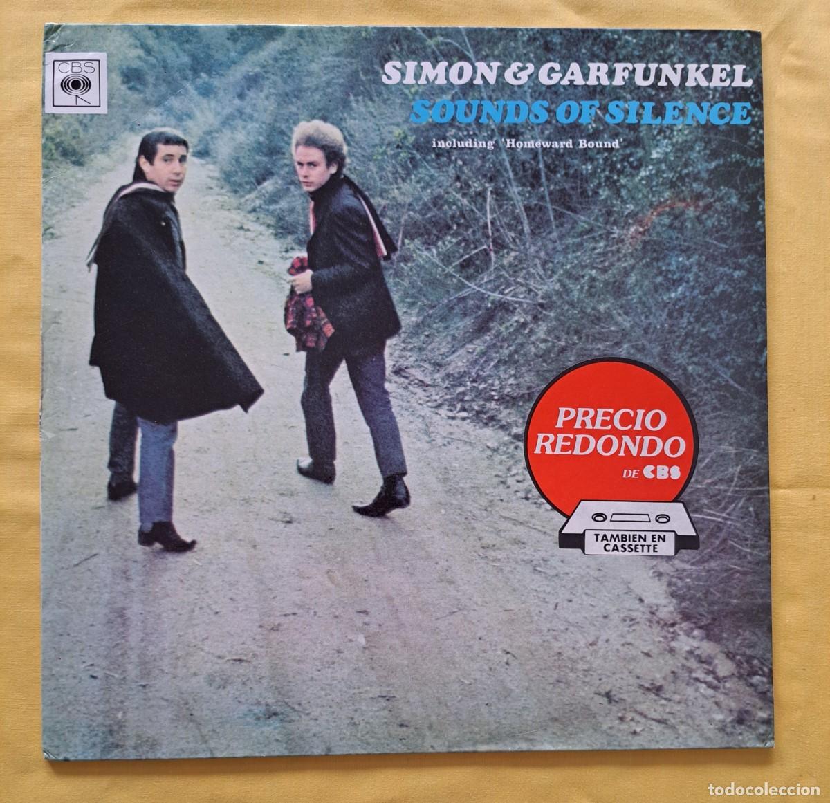Discos de vinilo: SIMON & GARFUNKEL - SOUNDS OF SILENCE - CBS 32020, SPAIN 1989