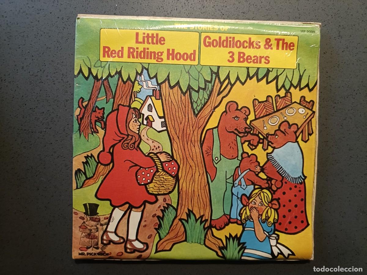 Discos de vinilo: The Stories Of: Little Red Riding Hood / Goldilocks & The 3 Bears - EP. sello MR. Pickwick 1964