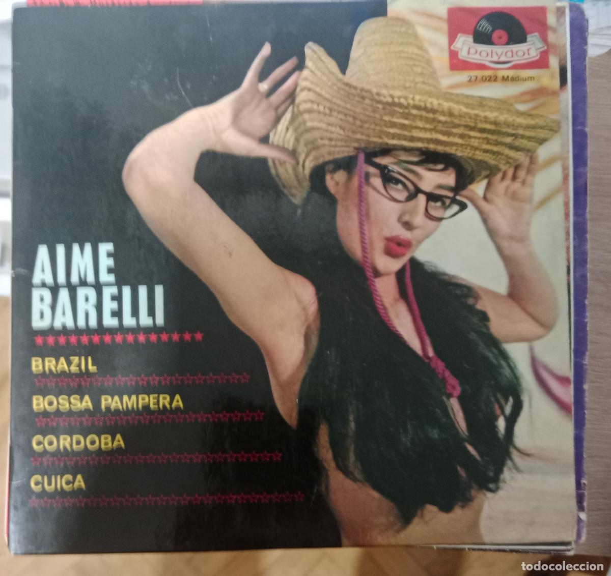 Discos de vinilo: Aim&eacute; Barelli &lrm;&ndash; Brazil single