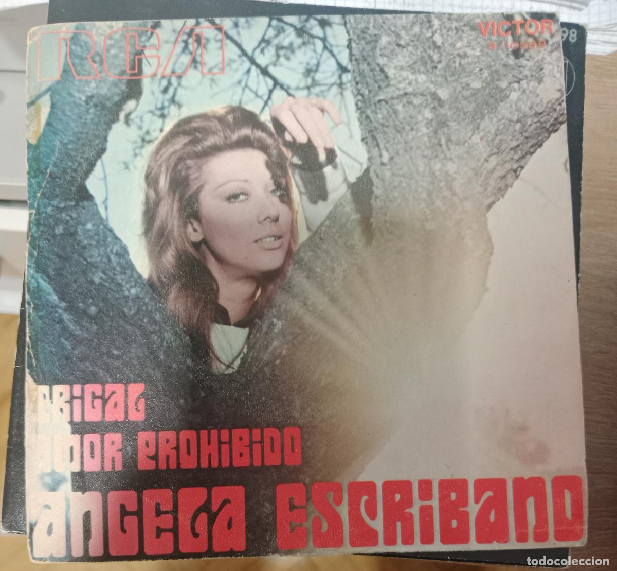Discos de vinilo: Angela Escribano &ndash; Trigal single Espa&ntilde;a 1970
