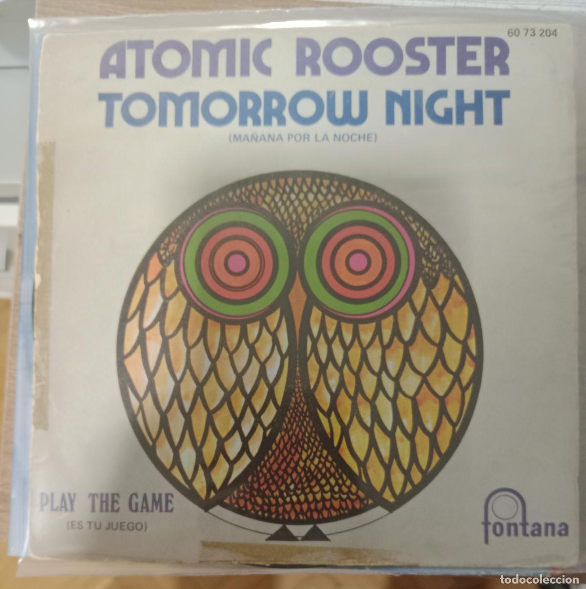 Discos de vinilo: Atomic Rooster &ndash; Tomorrow Night Espa&ntilde;a 1970