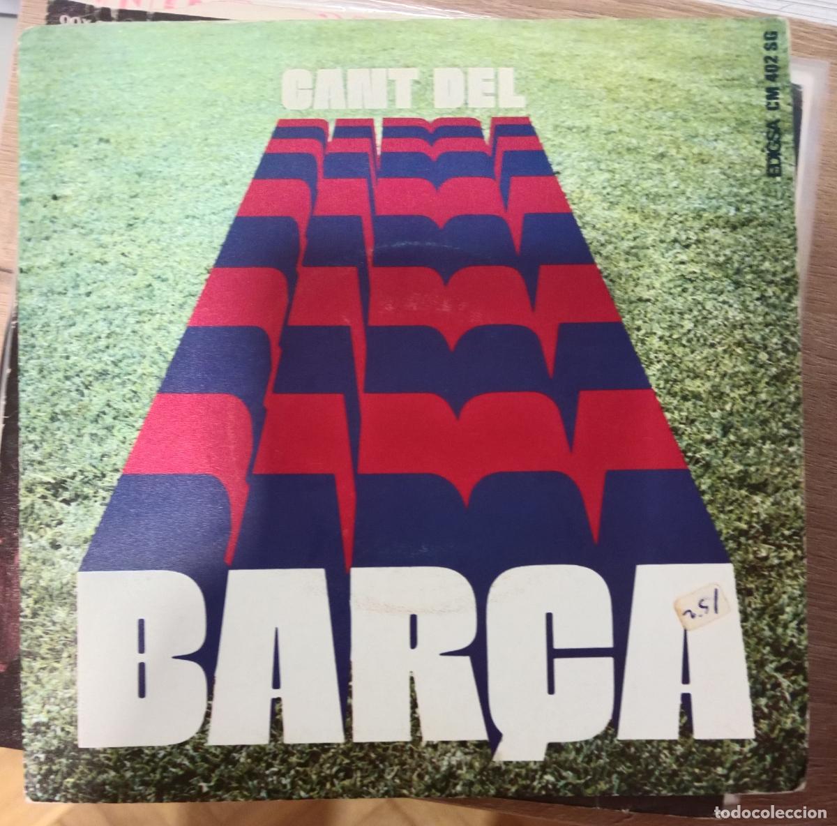 Discos de vinilo: Cant del Barsa single