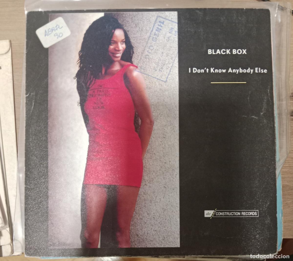 Discos de vinilo: Black Box &ndash; I Don't Know Anybody Else single 1990 Espa&ntilde;a