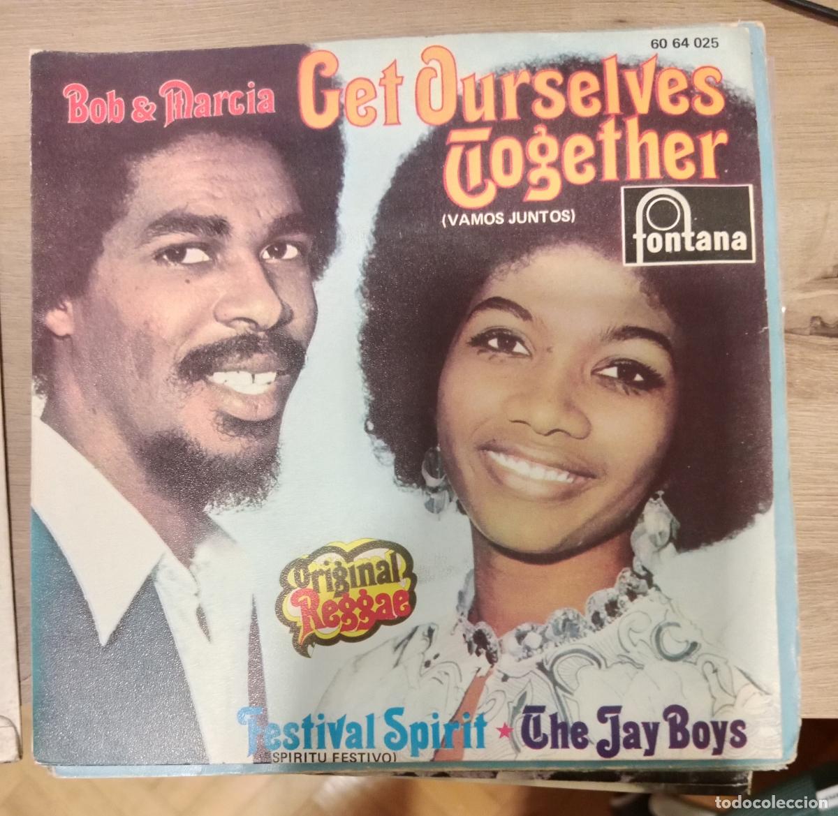 Discos de vinilo: Bob And Marcia / The Jay Boys &ndash; Get Ourselves Together single Espa&ntilde;a 1970