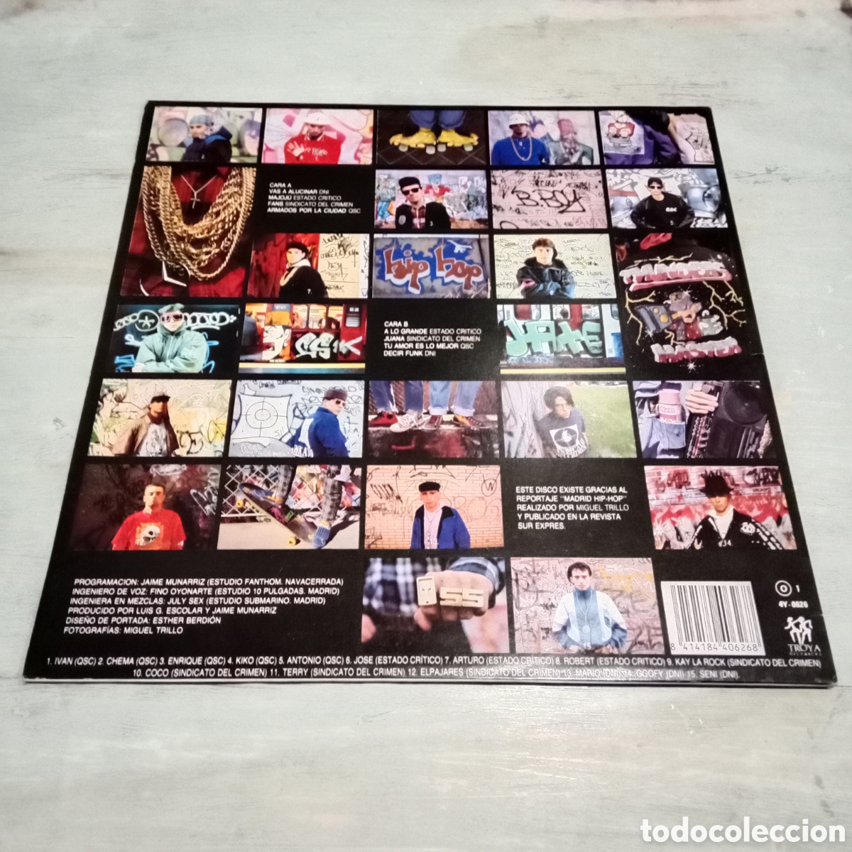 Discos de vinilo: VARIOS - MADRID HIP HOP - LP - Foto 2