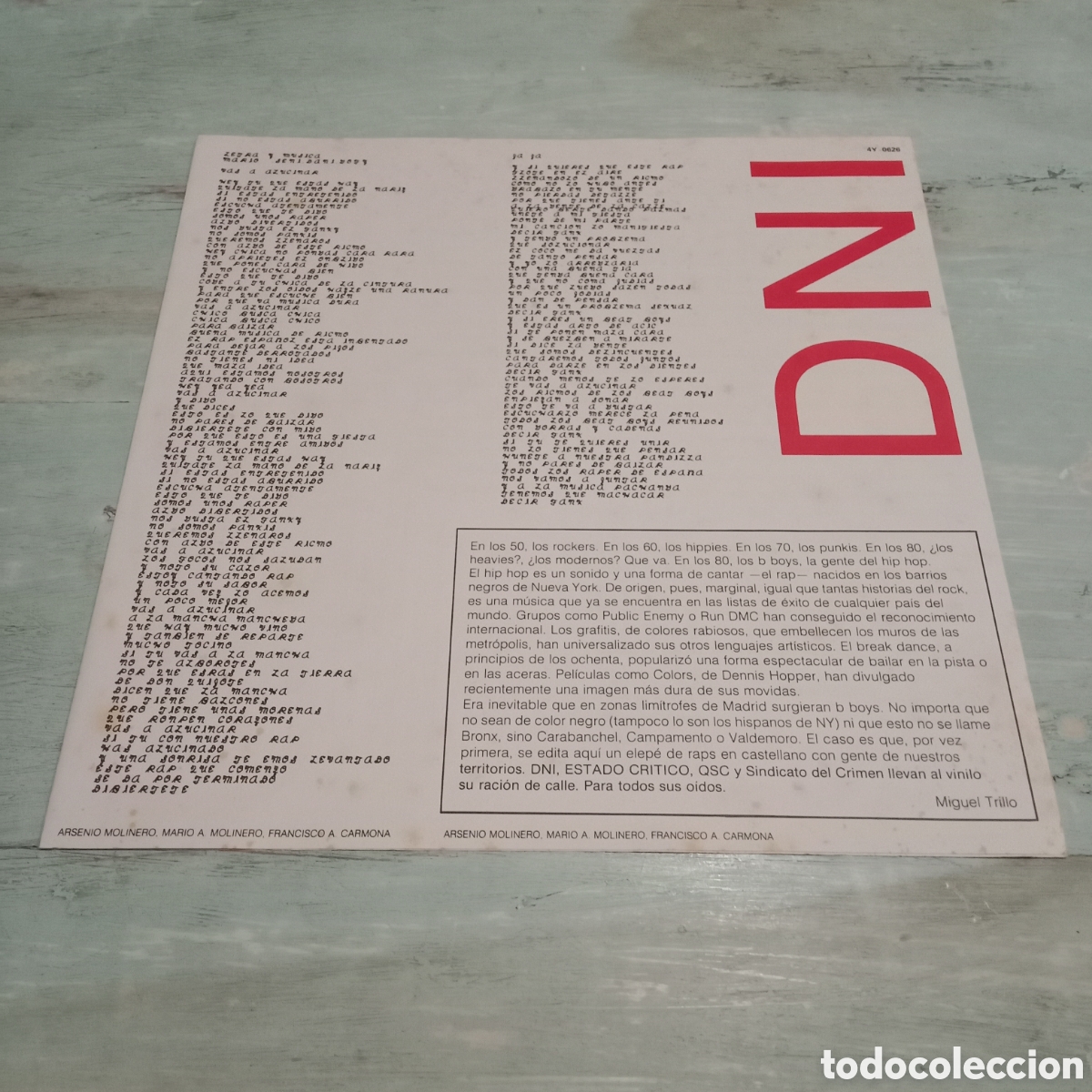 Discos de vinilo: VARIOS - MADRID HIP HOP - LP - Foto 4