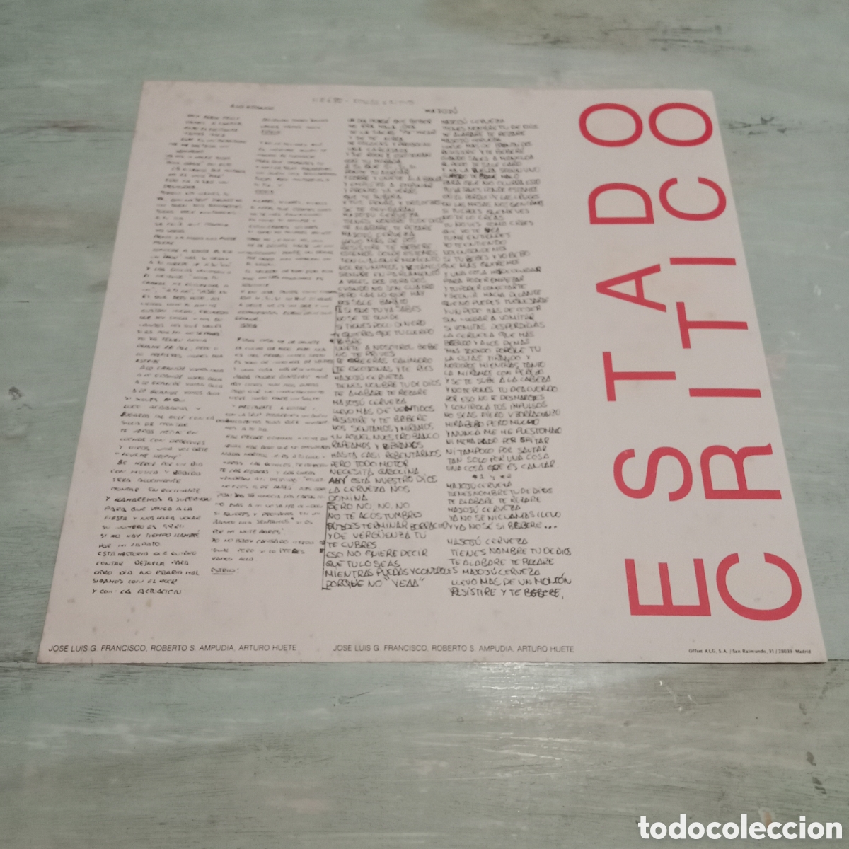 Discos de vinilo: VARIOS - MADRID HIP HOP - LP - Foto 6