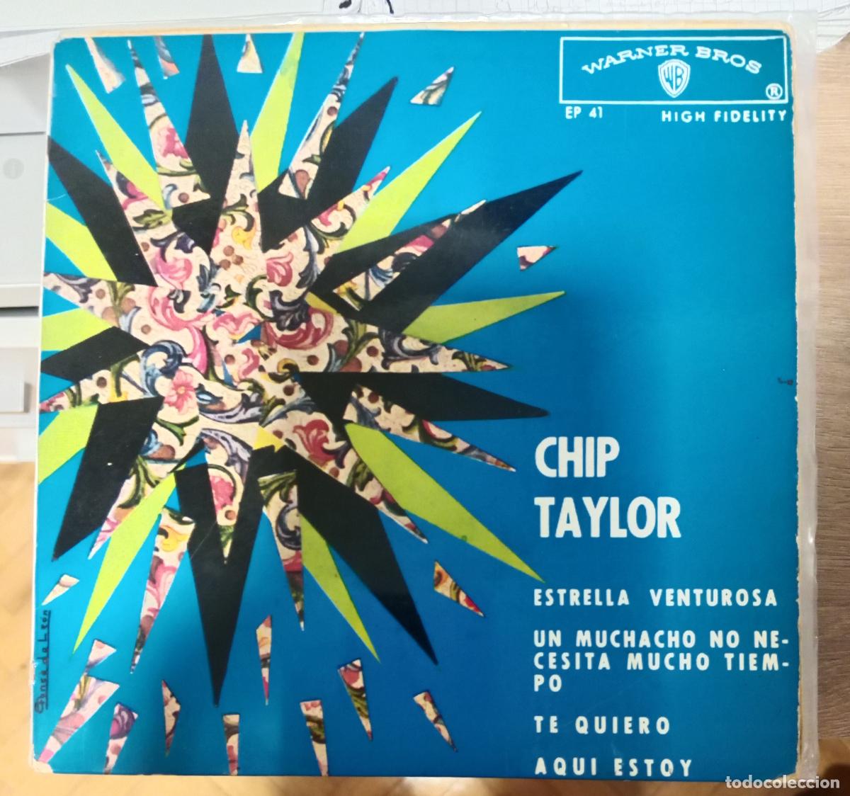 Discos de vinilo: Chip Taylor &ndash; Chip Taylor single Espa&ntilde;a 1963