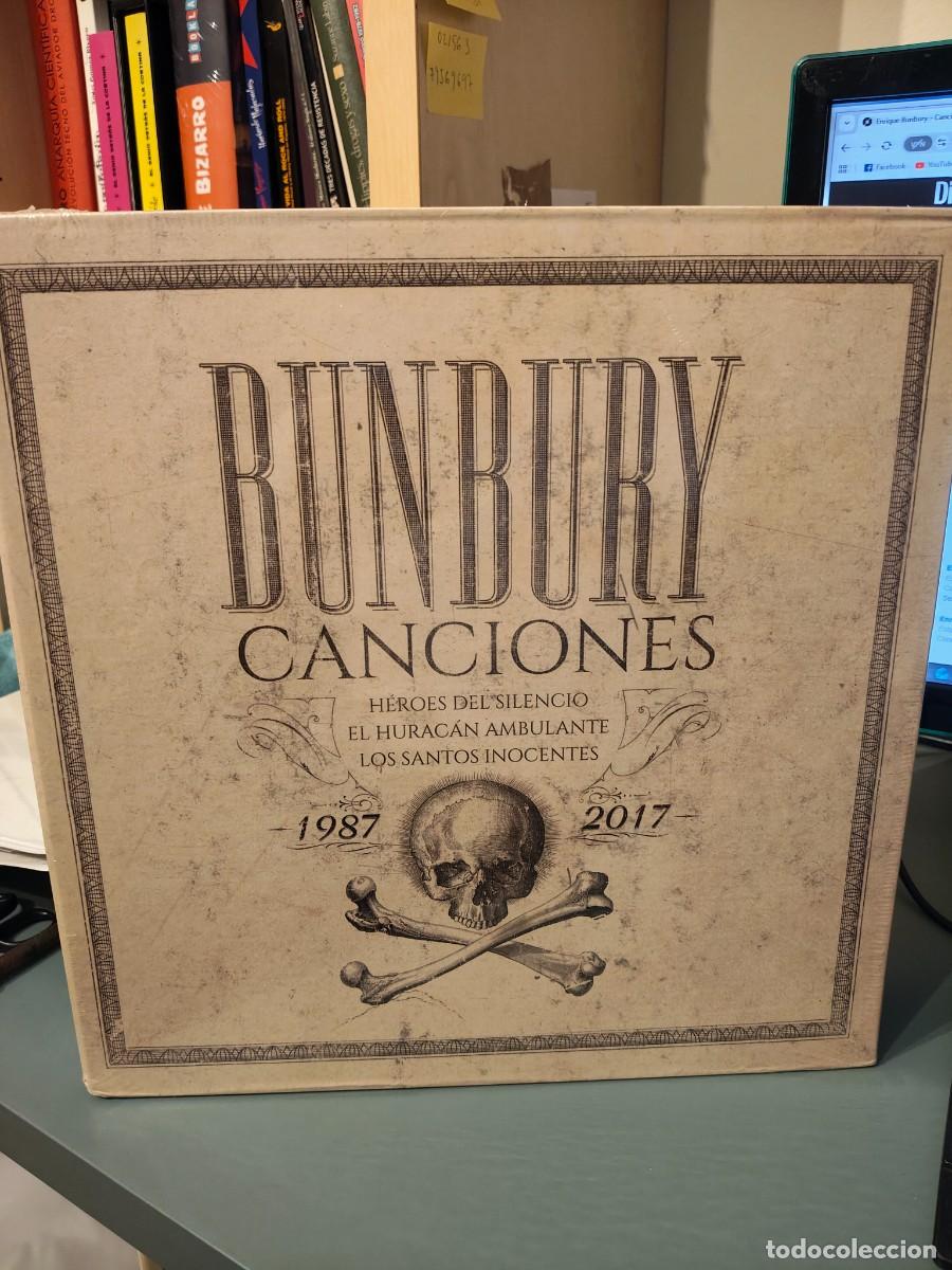Discos de vinilo: BUNBURY. CANCIONES. BOX SET