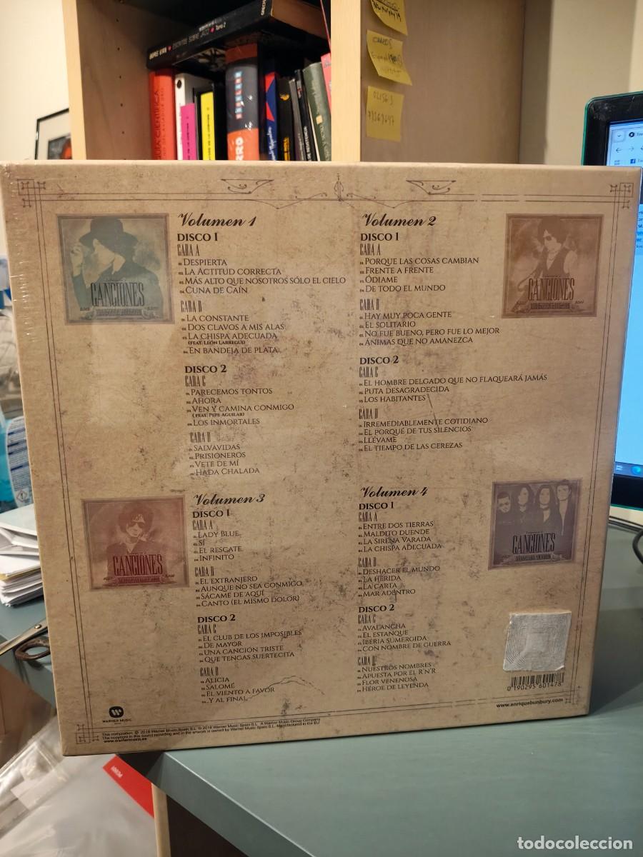 Discos de vinilo: BUNBURY. CANCIONES. BOX SET - Foto 3