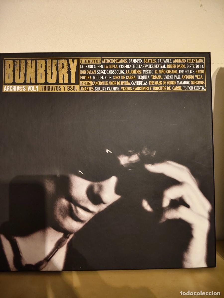 Discos de vinilo: Bunbury. Archivos vol1. Tributos y bso