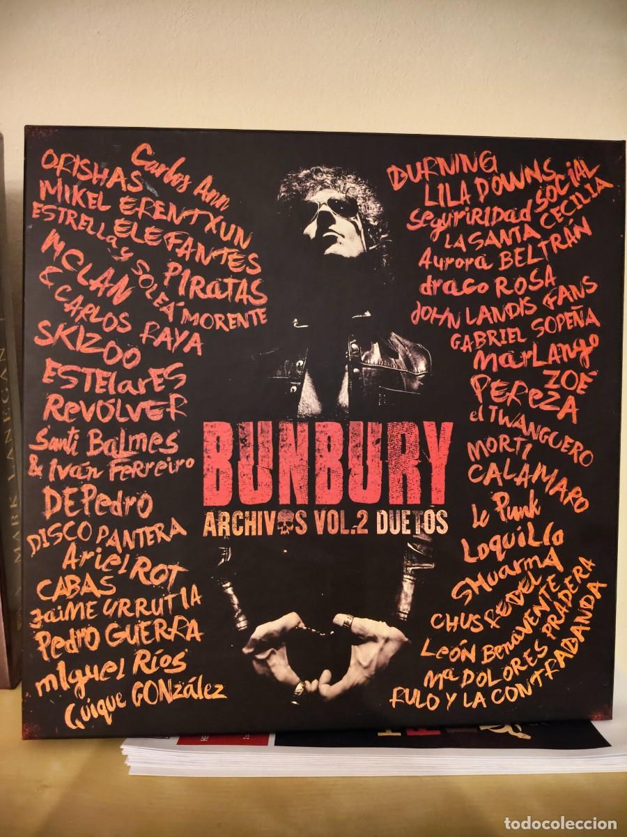 Discos de vinilo: Bunbury. Archivos y duetos vol 2