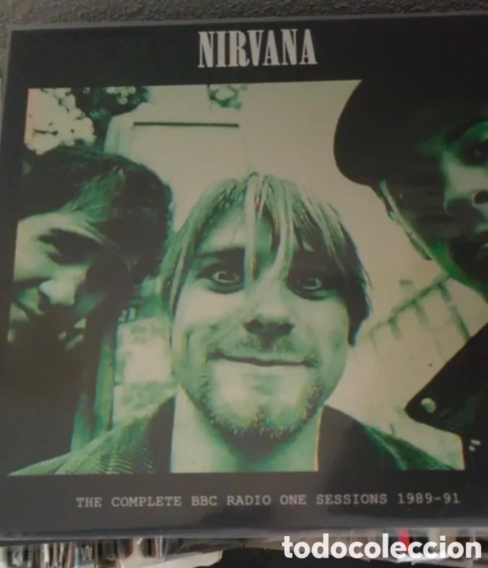 Discos de vinilo: LP NIRVANA BBC SESSIONS 89-91 RARO VINILO COLOR BLANCO