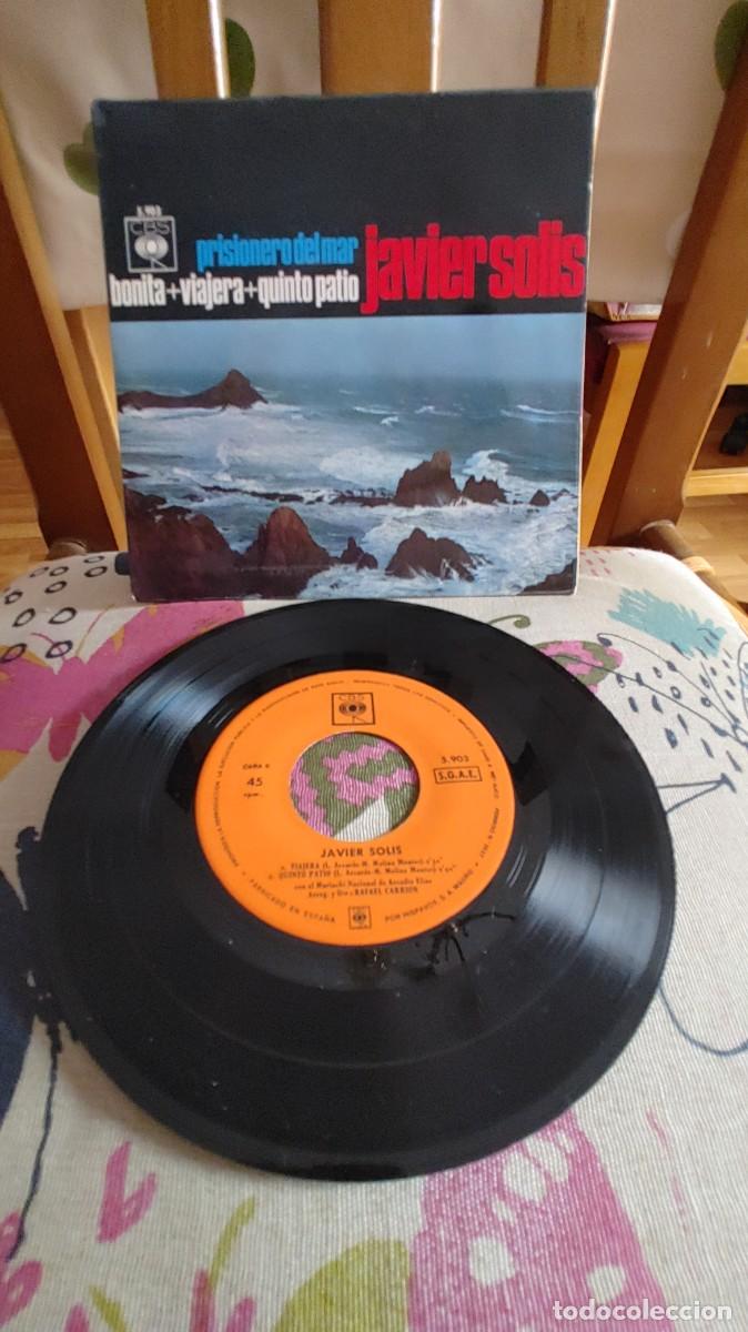 Discos de vinilo: JAVIER SOLIS-EP PRISIONERO DEL MAR +3 - Foto 1