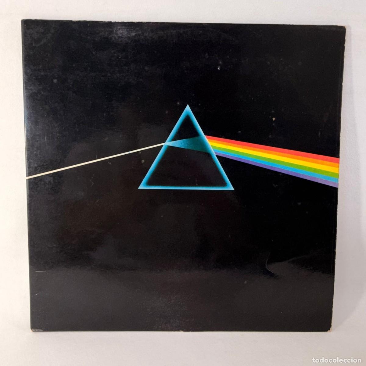 Discos de vinilo: LP - VINILO PINK FLOYD - THE DARK SIDE OF THE MOON - DOBLE PORTADA + POSTER - ESPA&Ntilde;A - A&Ntilde;O 1973