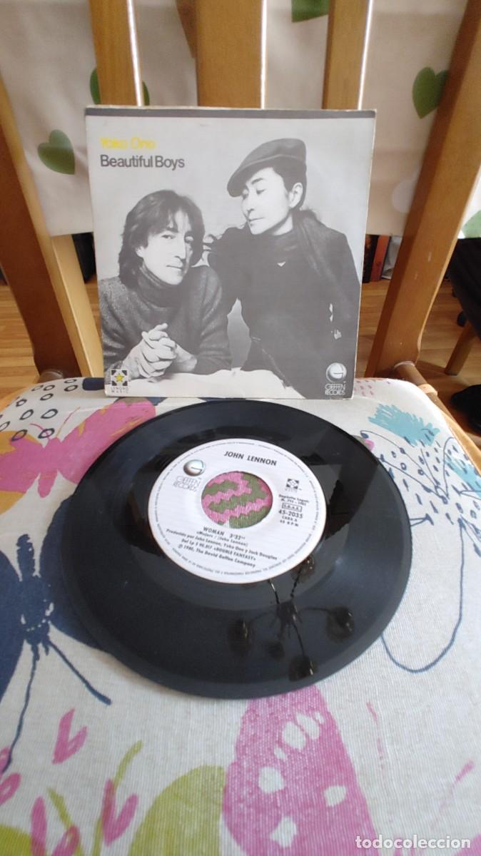 Discos de vinilo: JOHN LENNON-SINGLE BEAUTIFUL BOYS