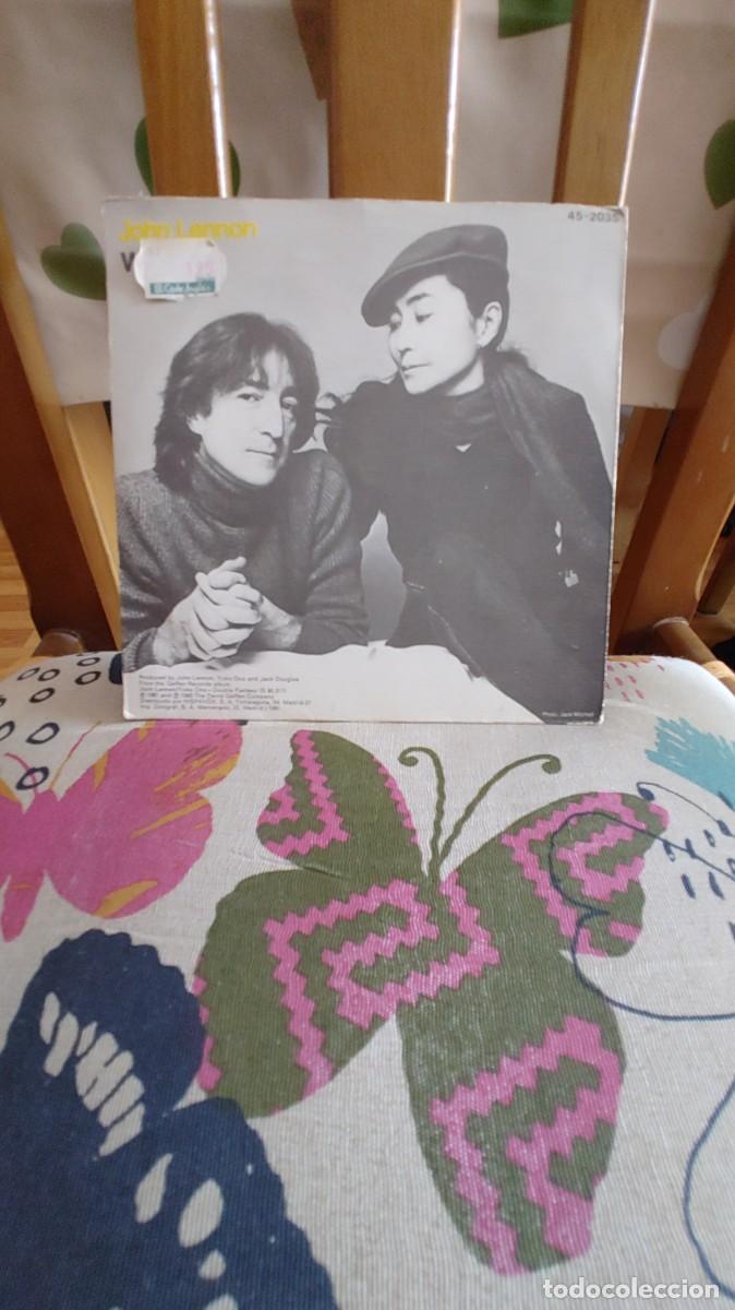 Discos de vinilo: JOHN LENNON-SINGLE BEAUTIFUL BOYS - Foto 2