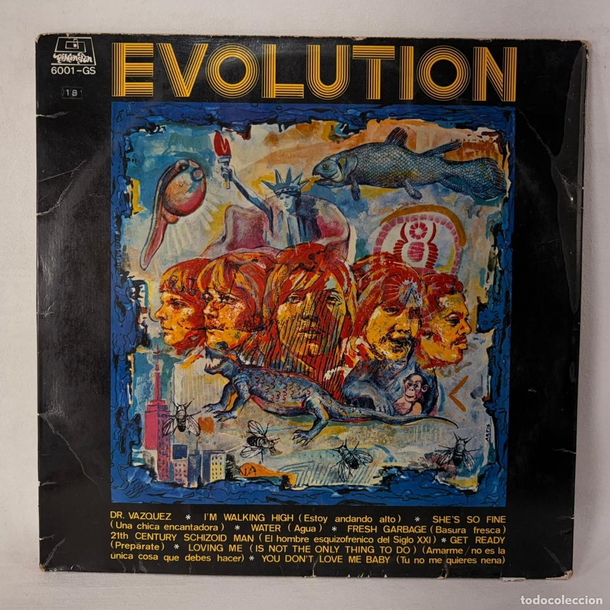Vinyl-Schallplatten: LP - VINILO EVOLUTION - EVOLUTION - ESPA&Ntilde;A - A&Ntilde;O 1970