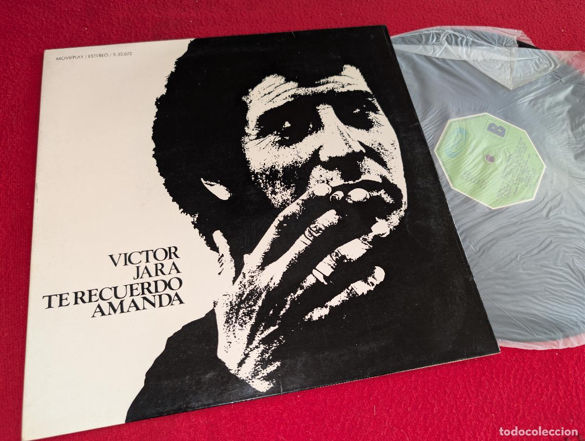 Discos de vinilo: VICTOR JARA & QUILAPAYUN Te recuerdo Amanda LP 1974 Movieplay GATEFOLD ESPA&Ntilde;A SPAIN