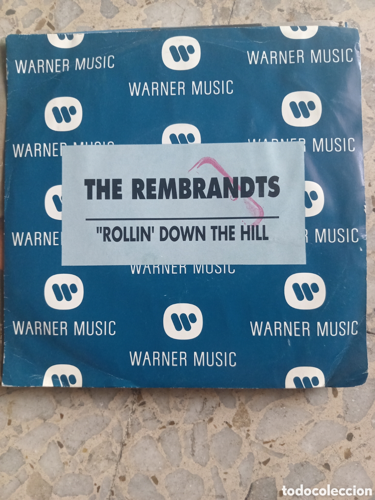 Discos de vinilo: SGL THE REMBRANDTS ROLLIN DOWN THE HILL 1992 PROMO