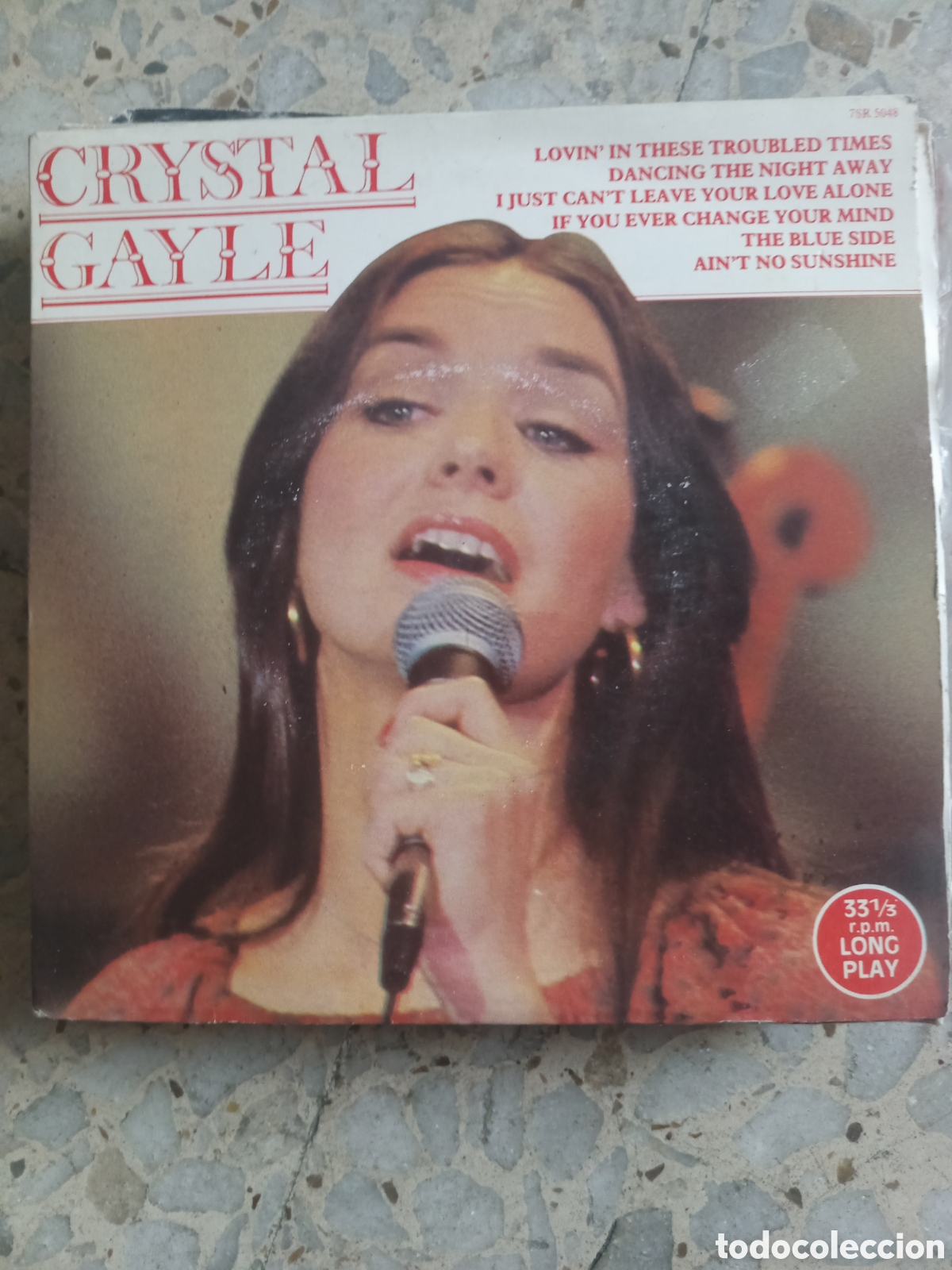 Disques de vinyle: EP CRYSTAL GAYLE LOVIN IN THESE TROUBLED TIMES 1984 UK