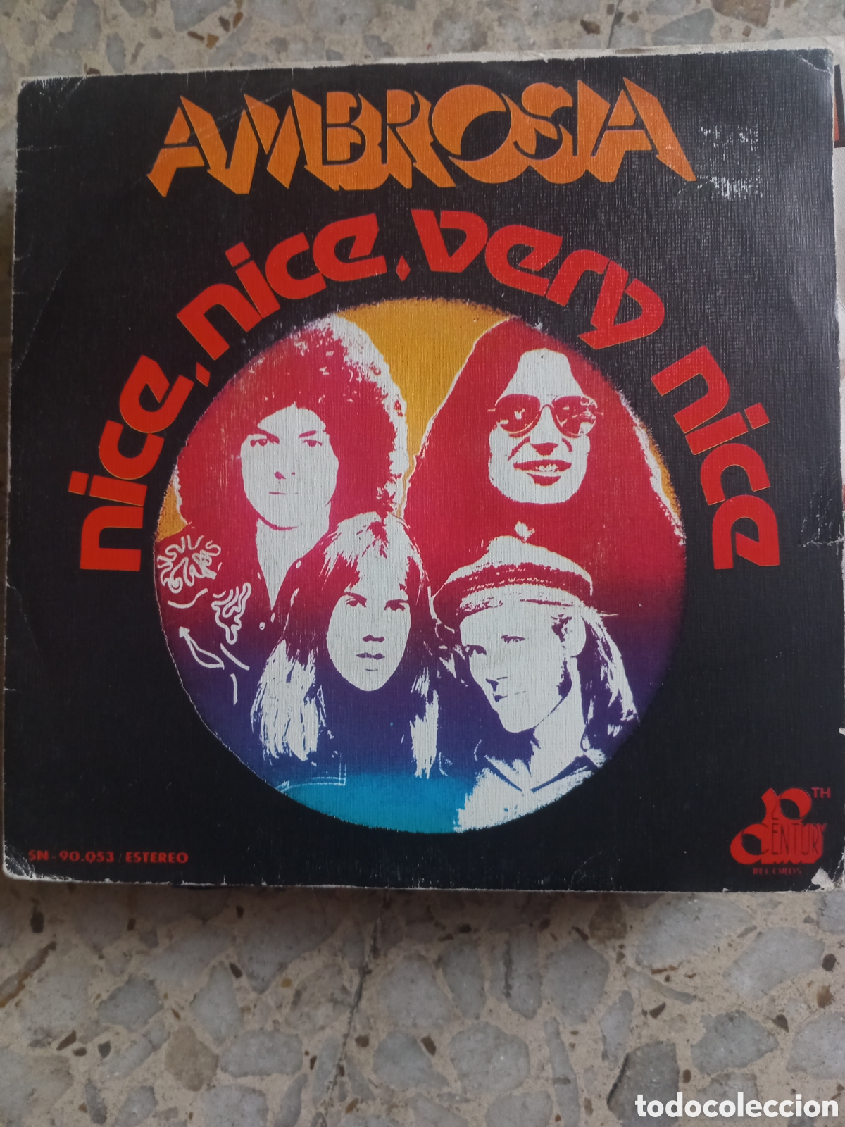 Discos de vinil: SGL AMBROSIA NICE NICE VERY NICE 1976