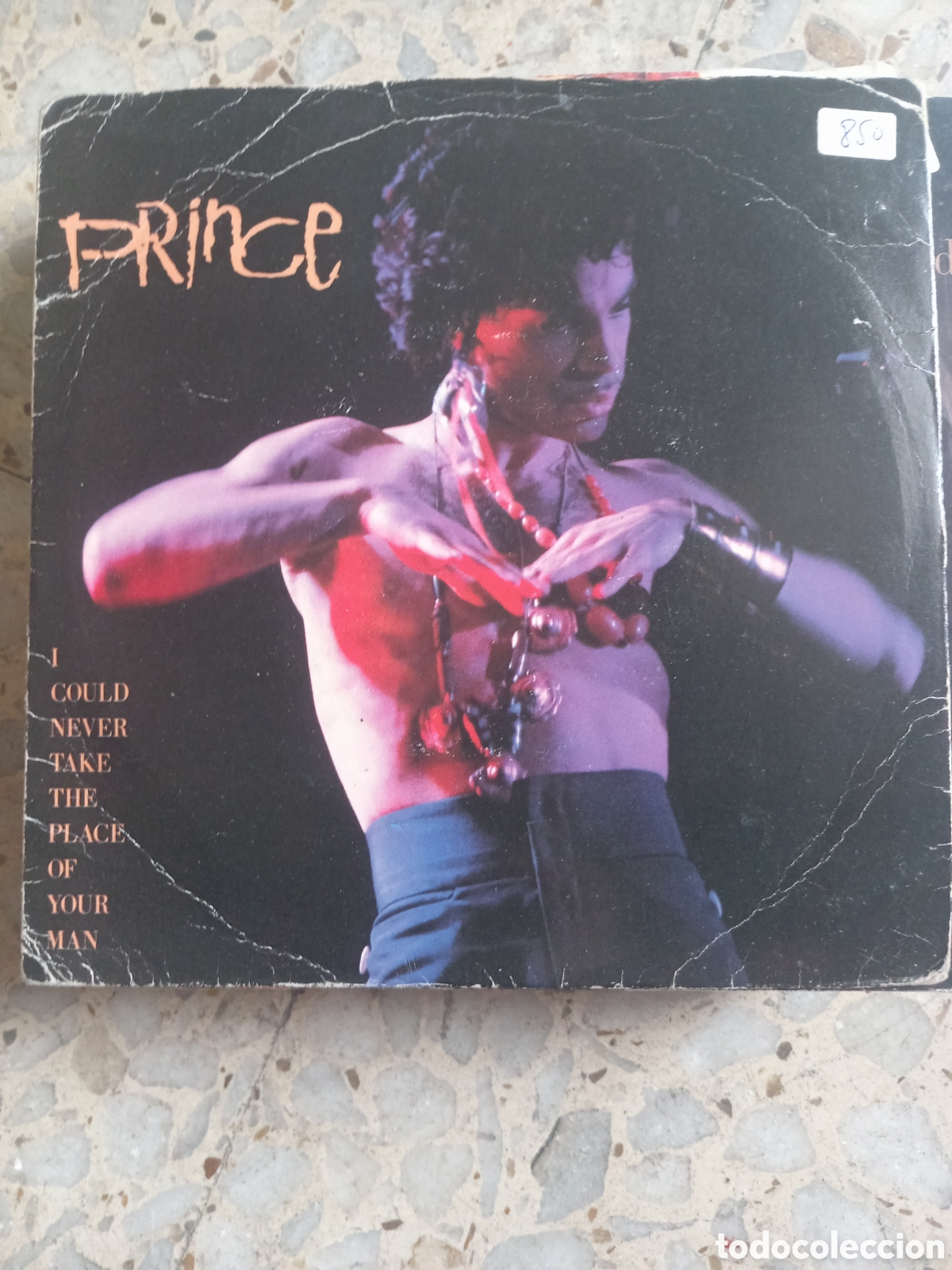 Disques de vinyle: SGL PRINCE I COULD NEVER TAKE THE PLACE OF YOUR MAN 1987 UK