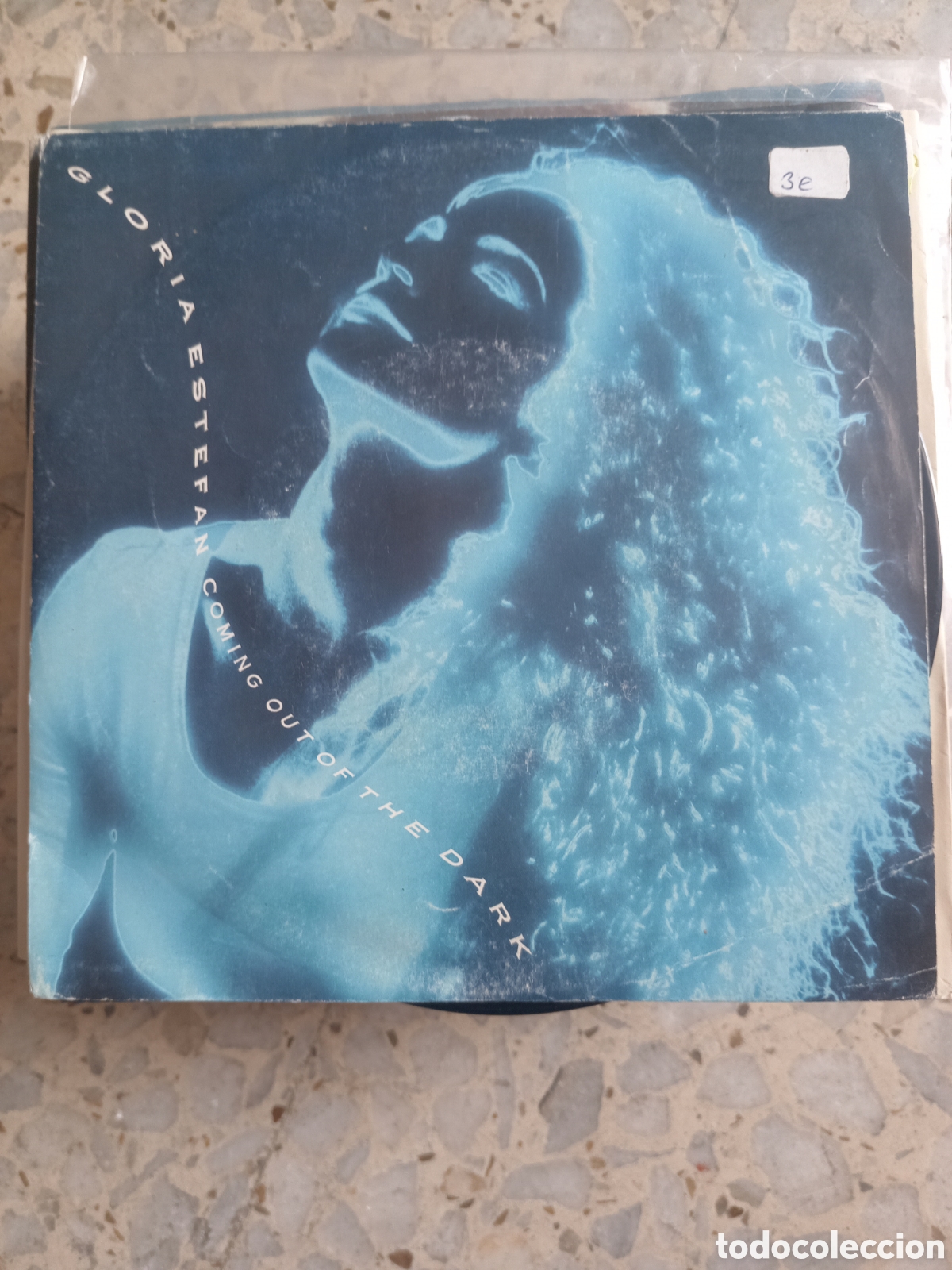 Discos de vinilo: SGL GLORIA ESTEFAN COMING OUT OF THE DARK 1990 PROMO