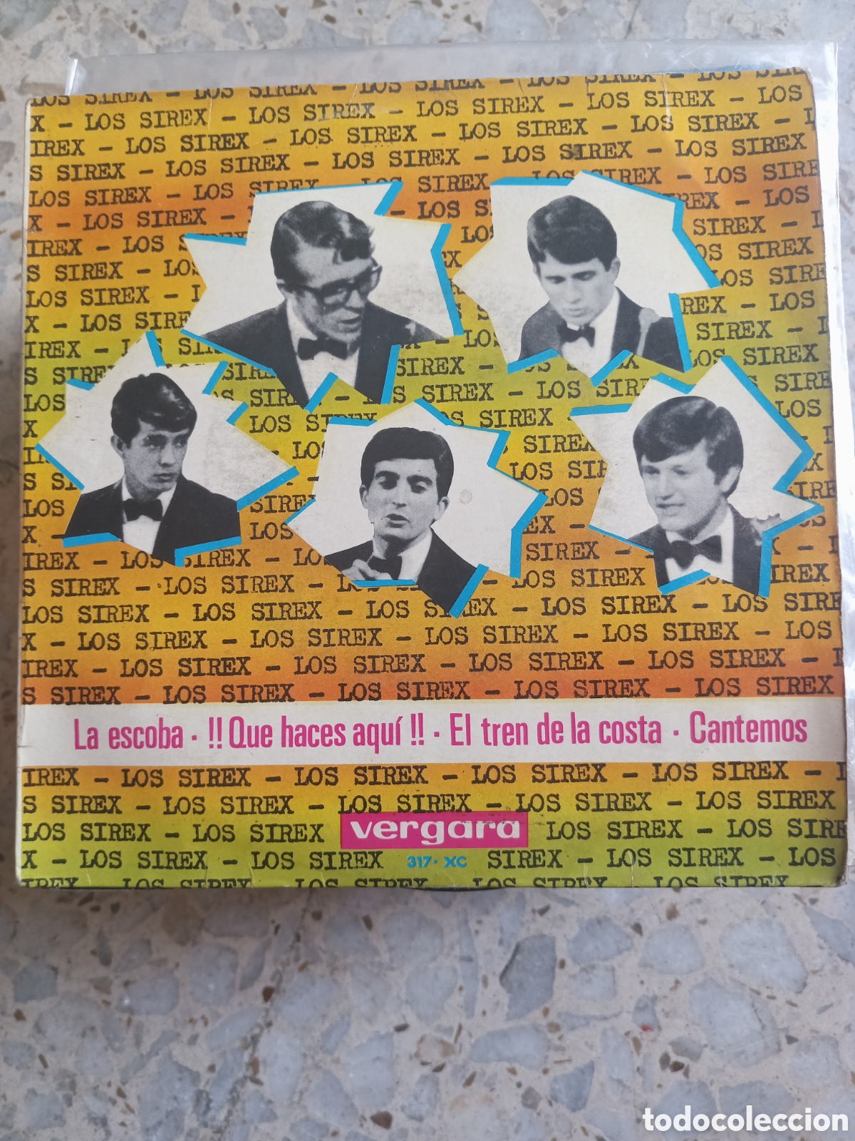 Discos de vinilo: EP LOS SIREX LA ESCOBA 1965