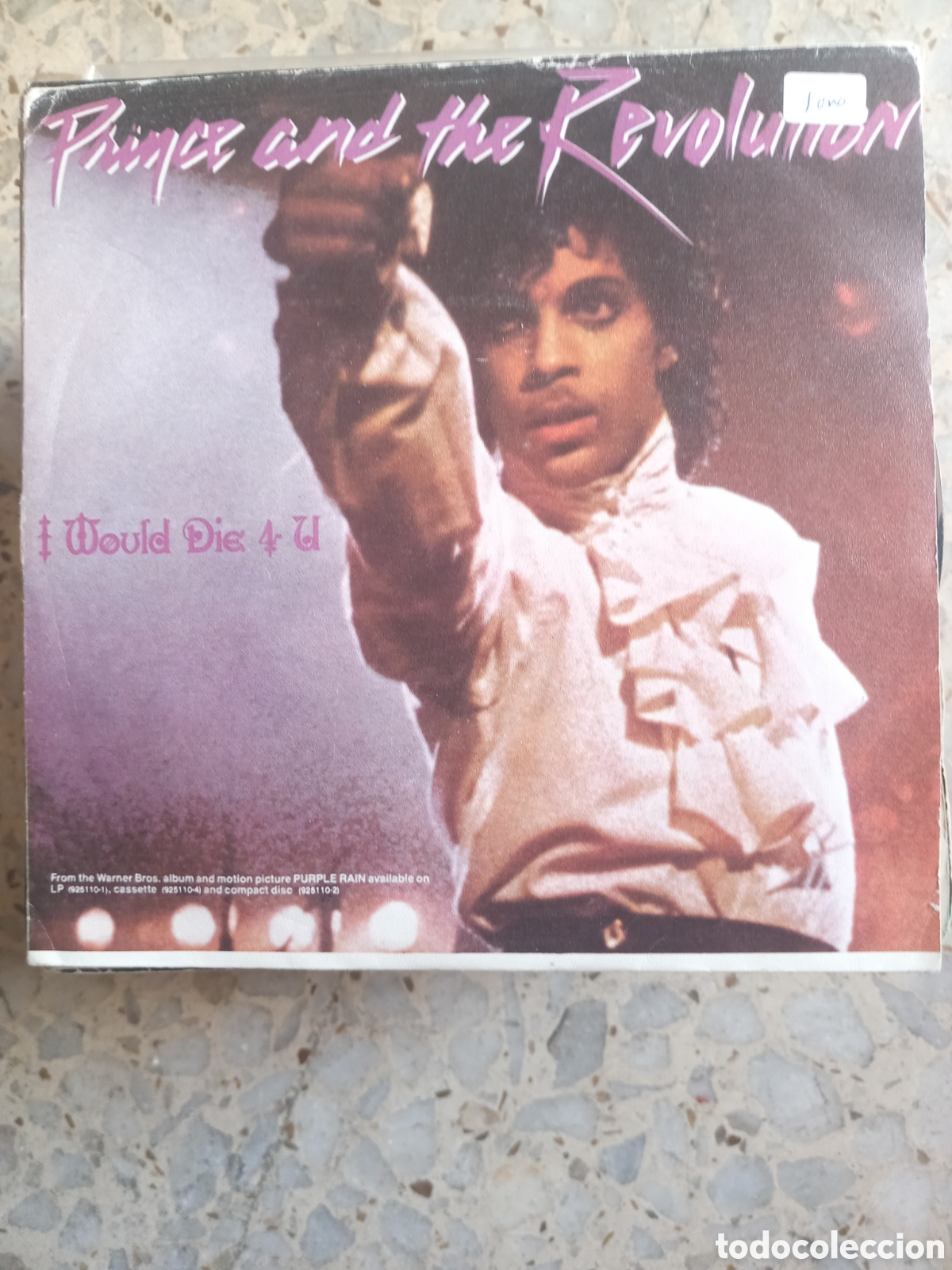 Discos de vinilo: SGL PRINCE AND THE REVOLUTION I WOULD DIE 4 YOU 1984 PROMO ESPA&Ntilde;A