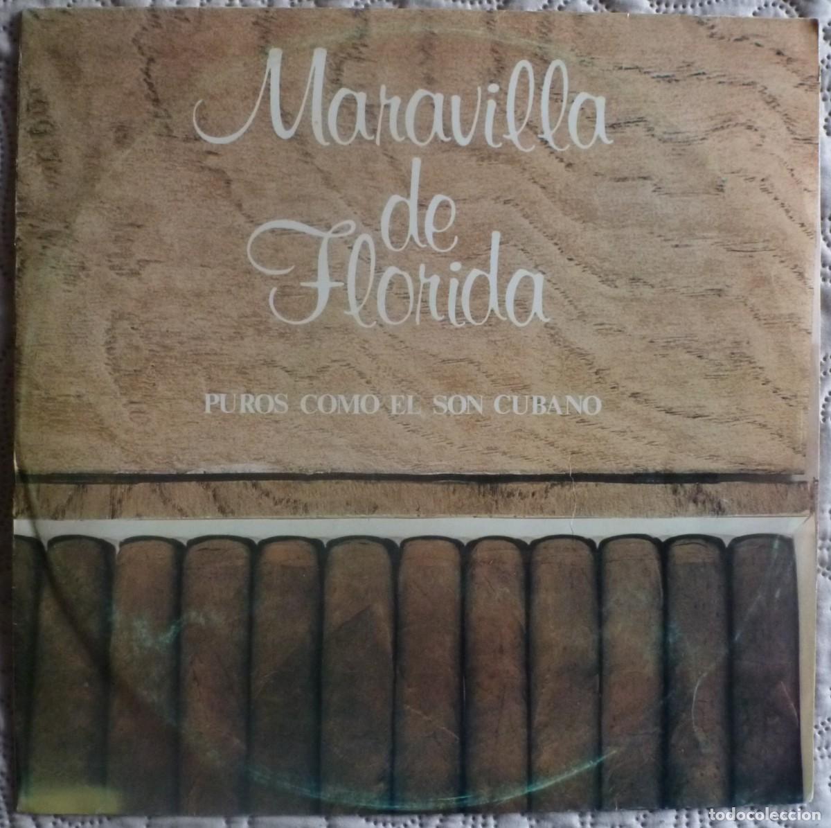 Discos de vinilo: MARAVILLA DE FLORIDA - PUROS COMO EL SON CUBANO (LP AREITO 1987 CUBA)