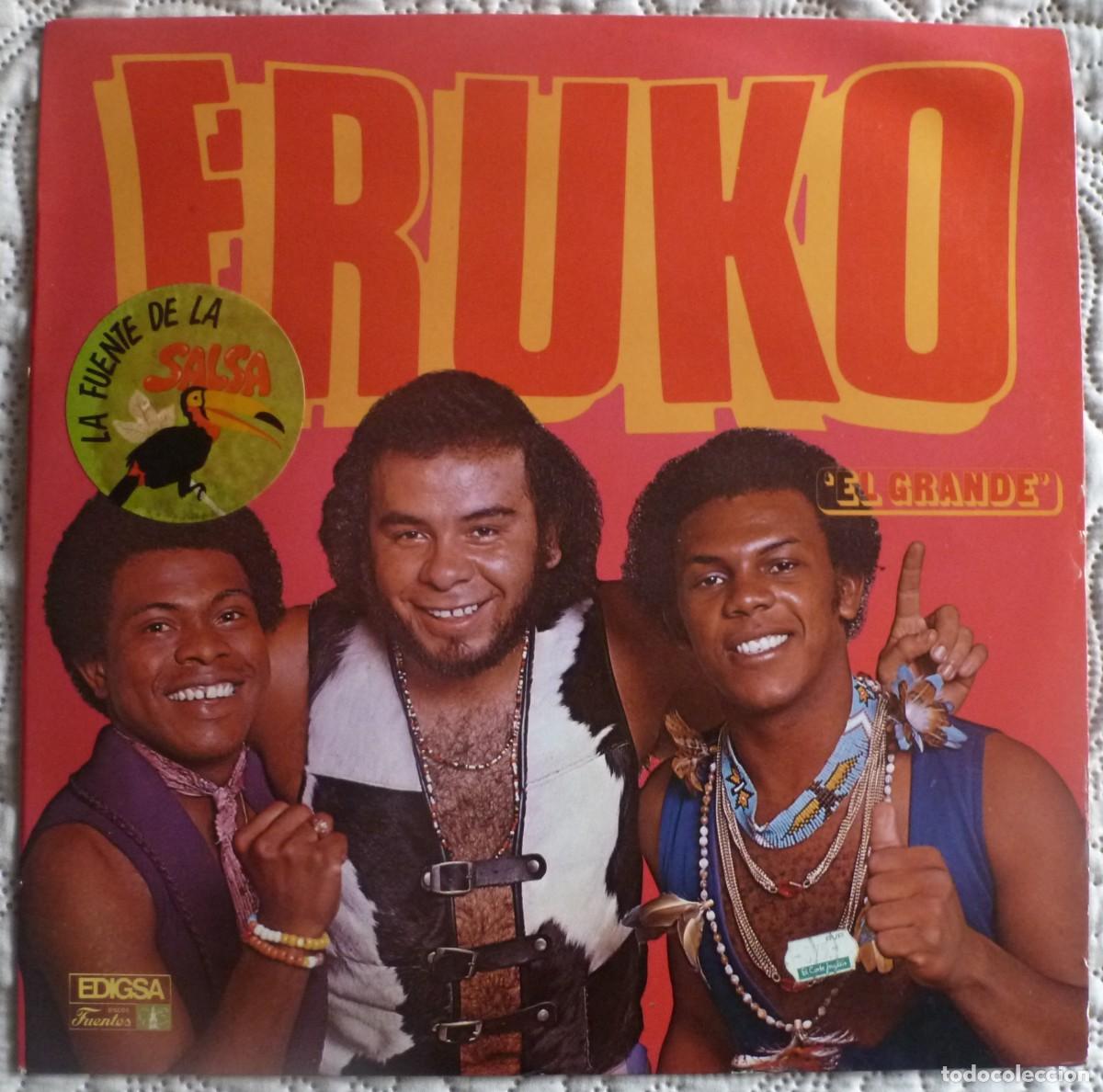 Discos de vinilo: FRUKO - EL GRANDE (LP EDIGSA 1980) SALSA