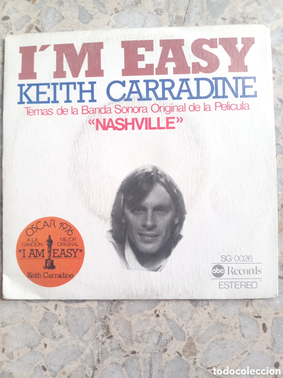 Vinyl-Schallplatten: SGL KEITH CARRADINE I&acute;M EASY NASHVILLE 1976 EX
