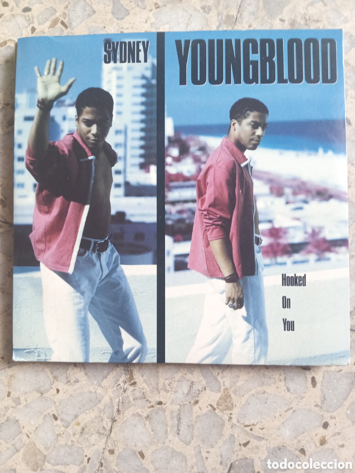 Disques de vinyle: SGL SIDNEY YOUNGBLOOD HOOKED ON YOU 1991 UK