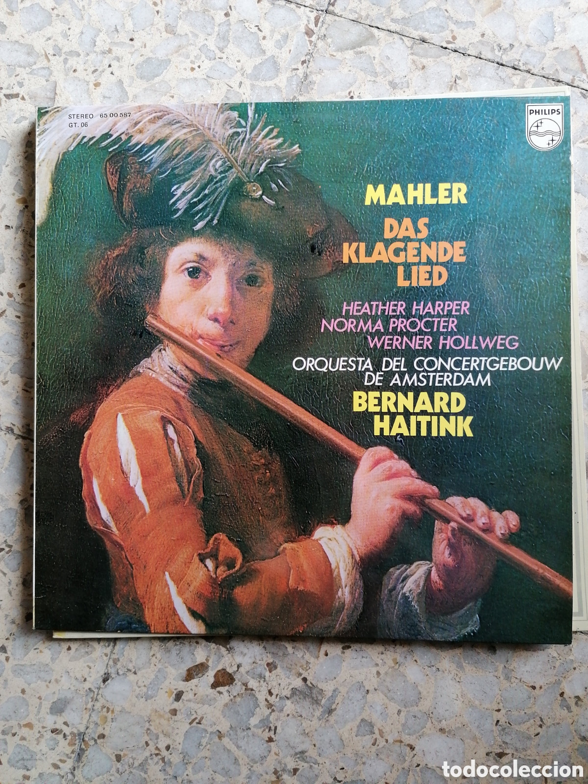 Discos de vinilo: LP MAHLER DAS KLAGENDE LIED BERNARD HAITINK PHILIPS 1975