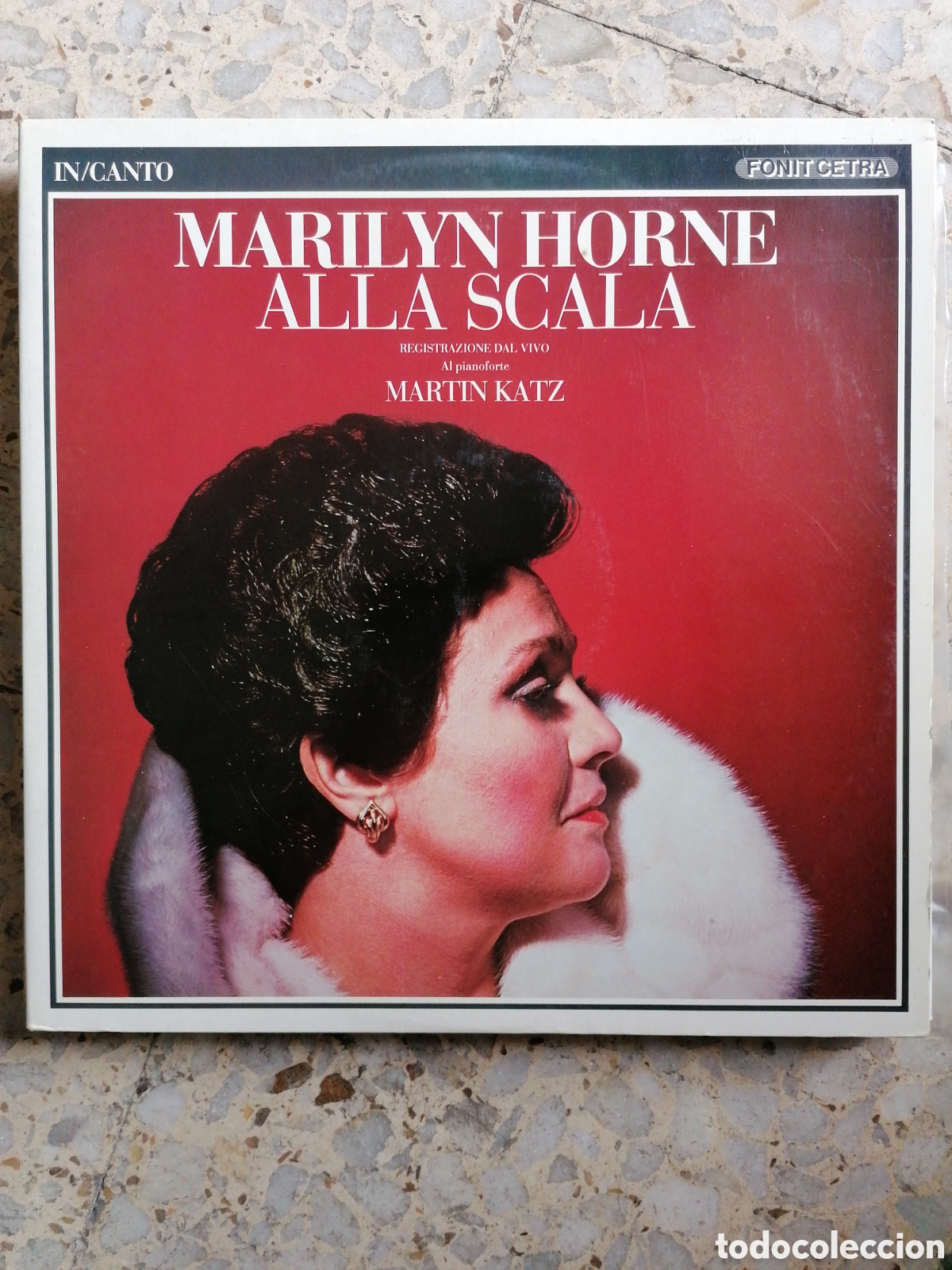 Discos de vinilo: 2LP MARILYN HORNE ALLA SCALA PIANO MARTIN KATZ 1981 PORTADA ABIERTA