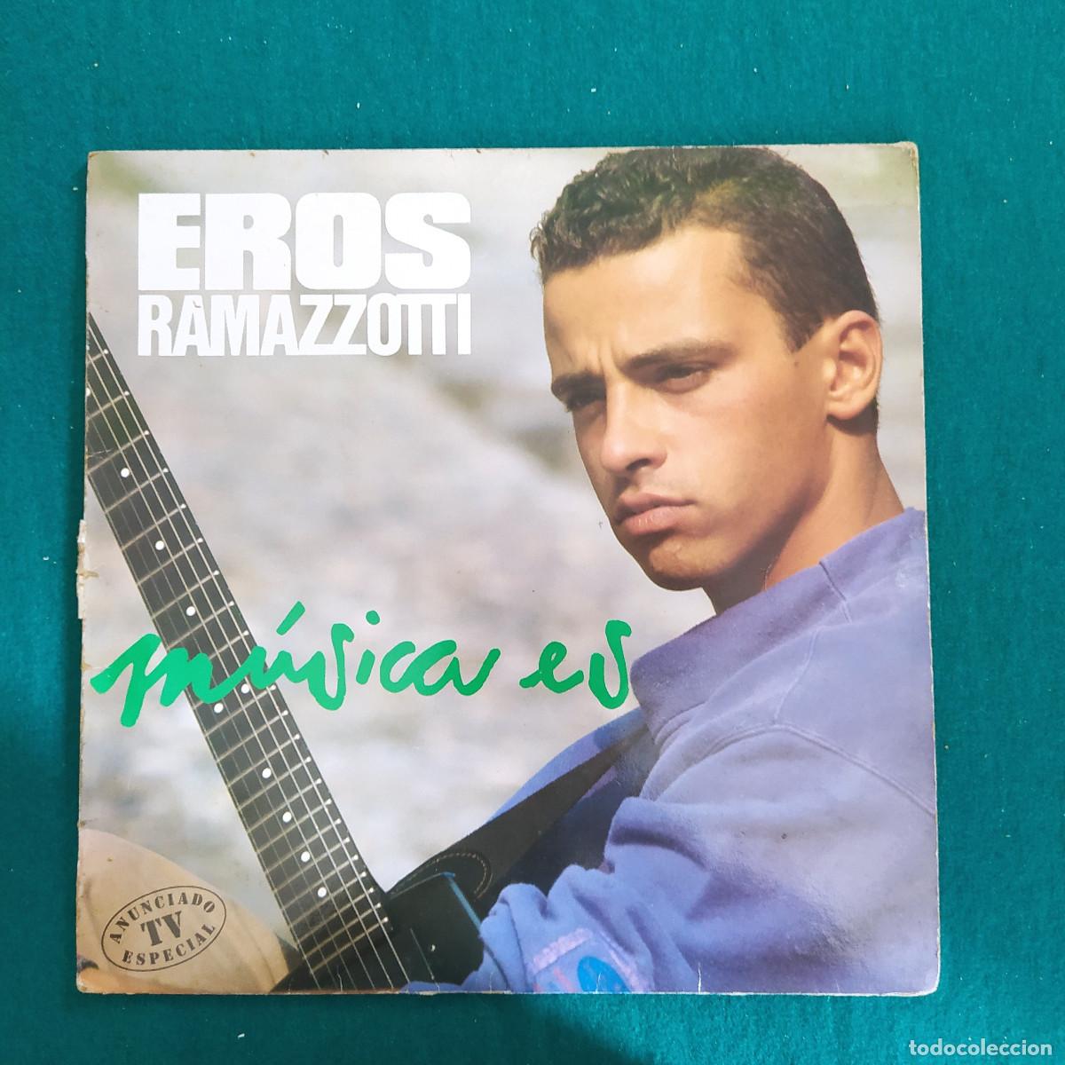 Discos de vinilo: Eros Ramazzotti &ndash; M&uacute;sica Es