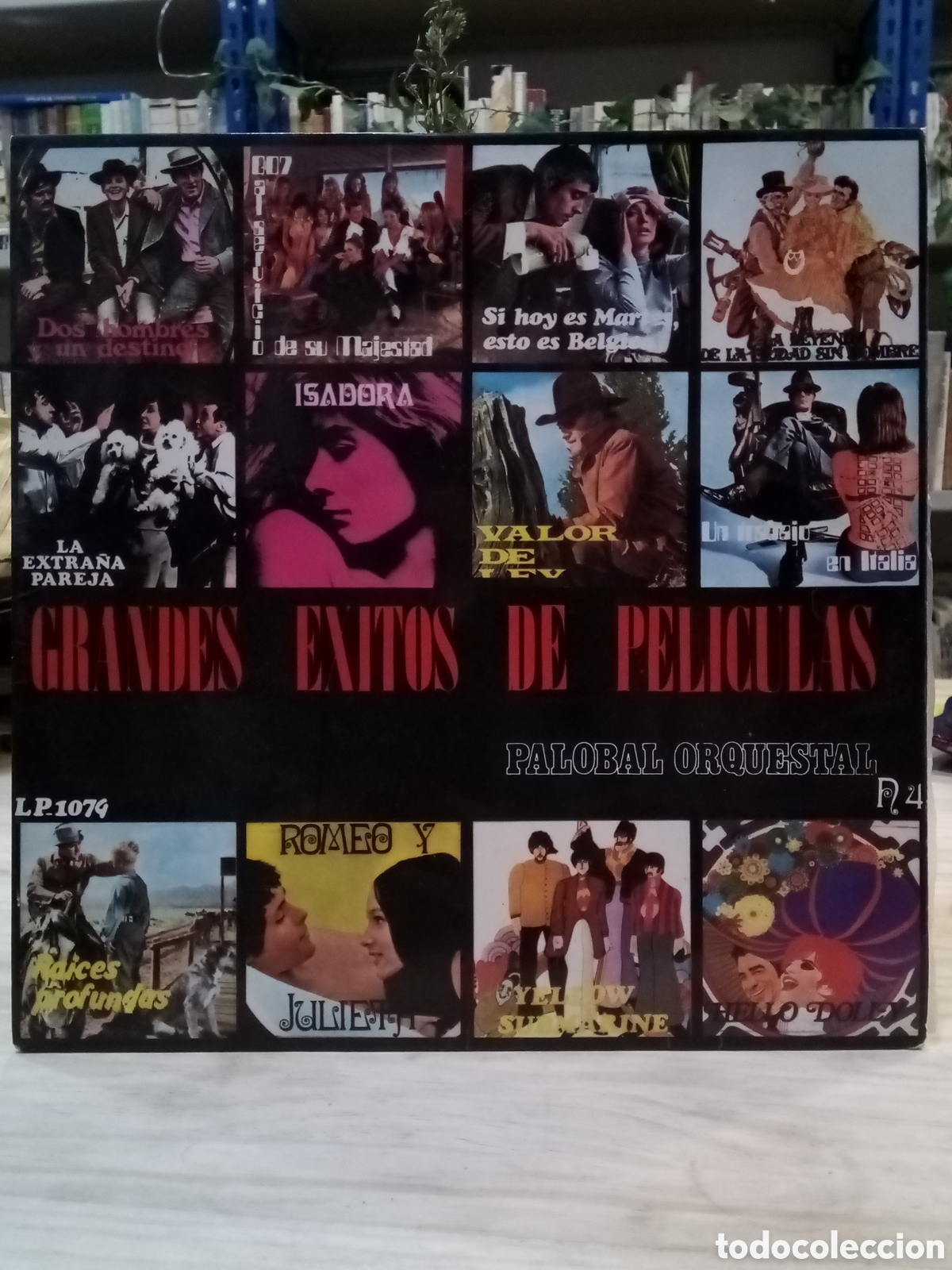 Discos de vinilo: Vinilo Grandes &eacute;xitos de pel&iacute;culas: Palobal orquestral n&deg; 4