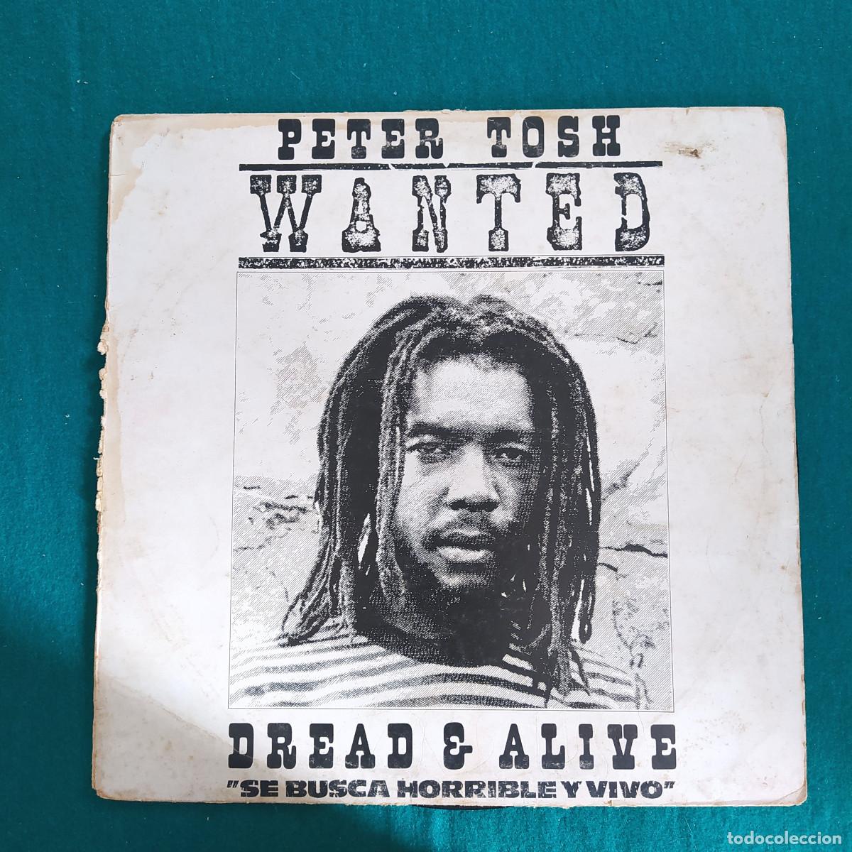 Disques de vinyle: Peter Tosh &lrm;&ndash; Wanted Dread & Alive