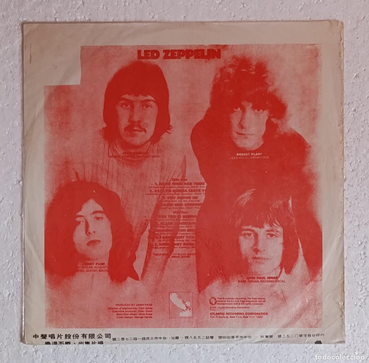Discos de vinilo: Led Zeppelin - edici&oacute;n Taiwan - - Foto 2