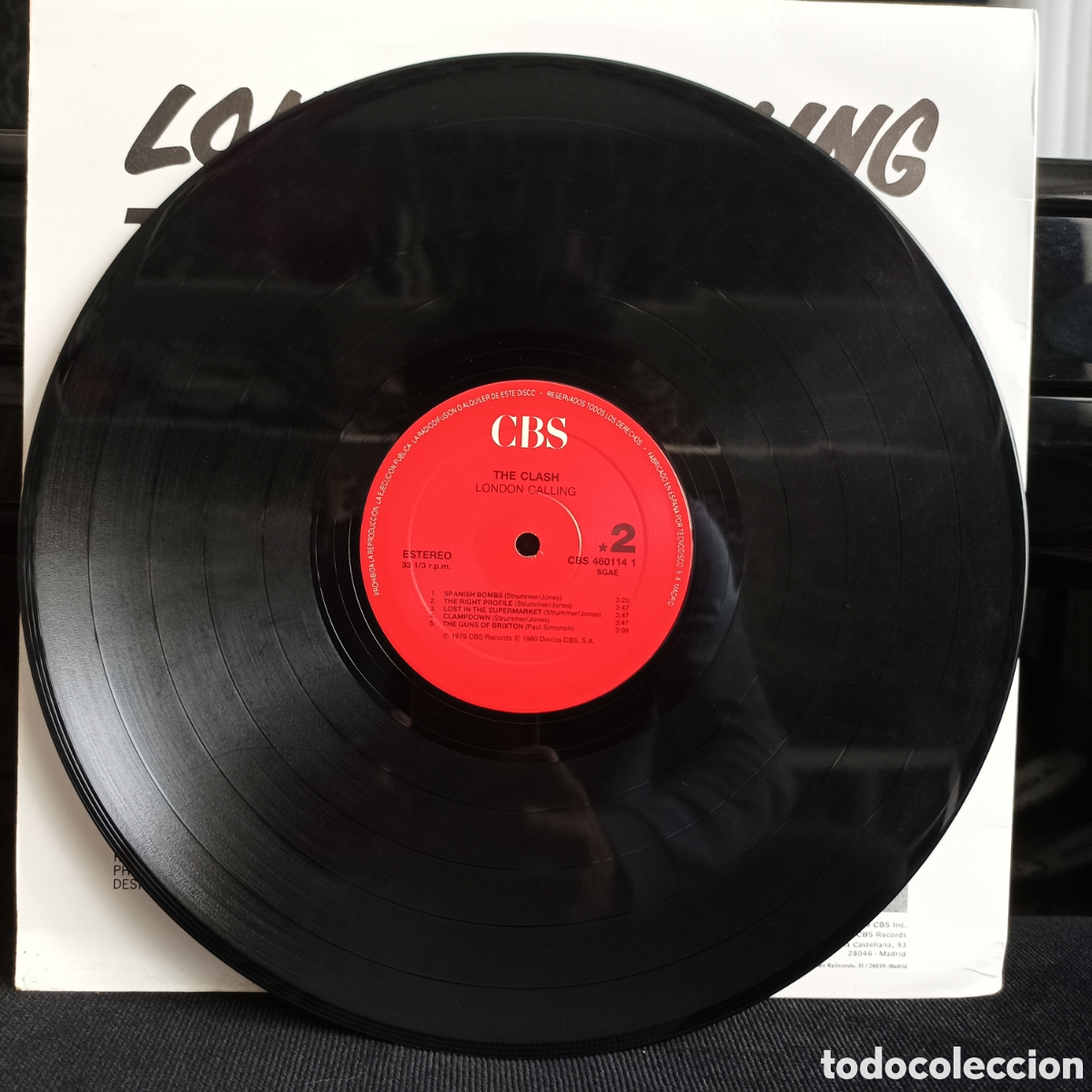 Discos de vinilo: The Clash - London Calling 1989 - Foto 4
