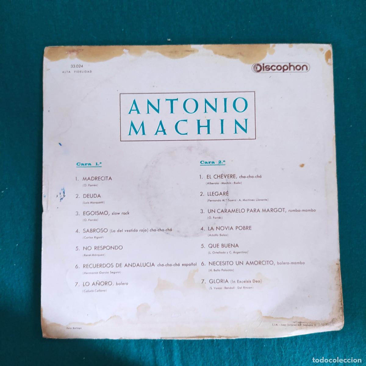 Discos de vinilo: Antonio Mach&iacute;n &ndash; Antonio Mach&iacute;n - Foto 2
