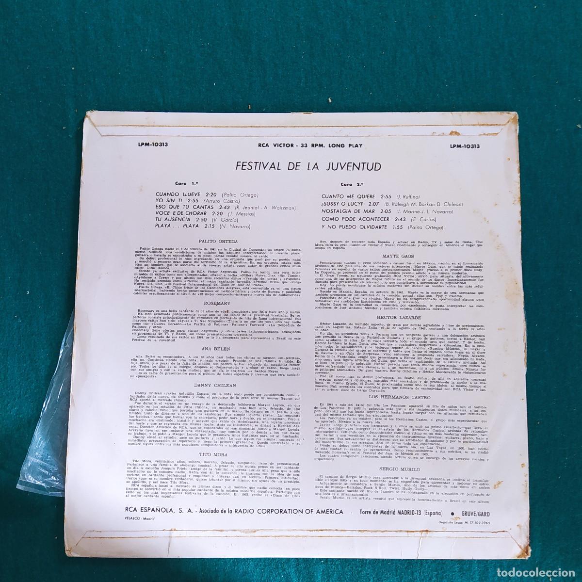 Discos de vinilo: Festival De la Juventud - Foto 2