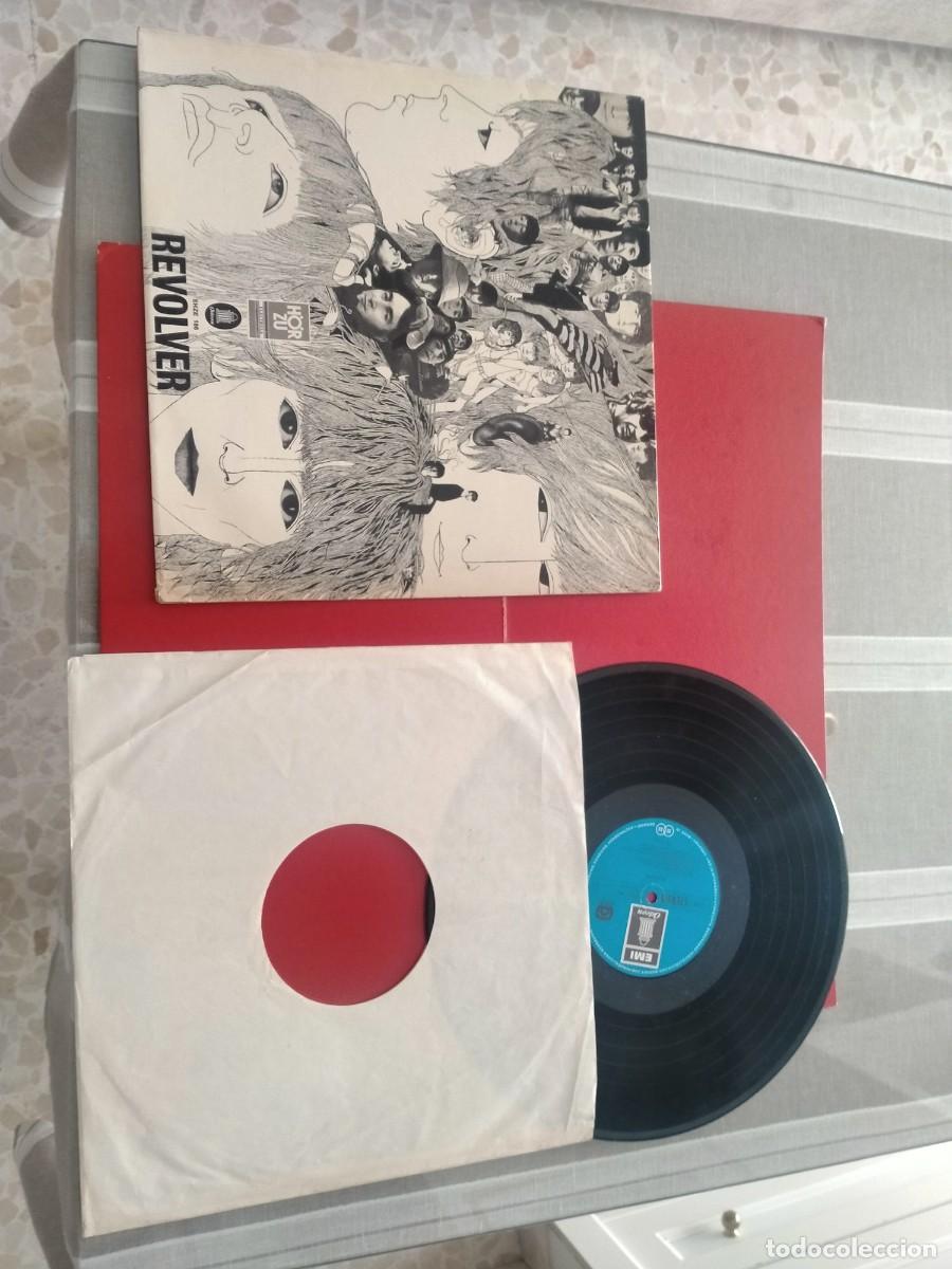 Discos de vinilo: vinilo lp de beatles -revolver 1966 editado en alemania