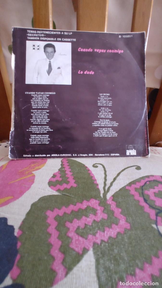 Discos de vinilo: JOSE JOSE-SINGLE CUANDO VAYAS CONMIGO - Foto 2