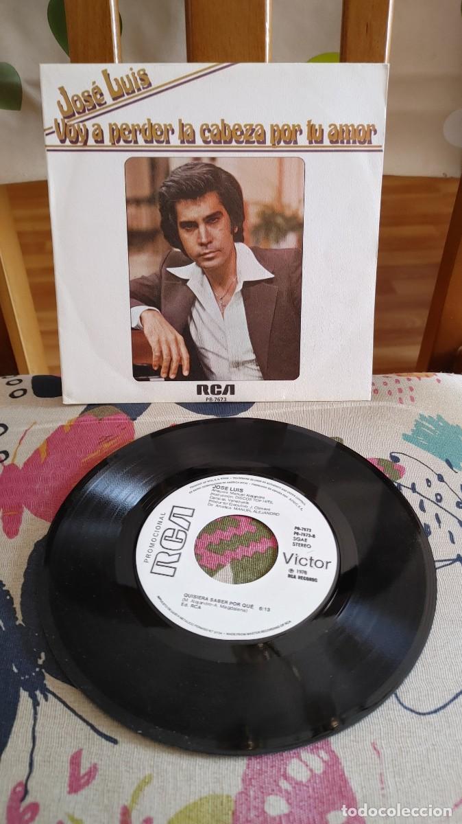 Discos de vinilo: JOSE LUIS EL PUMA-SINGLE PAVO REAL