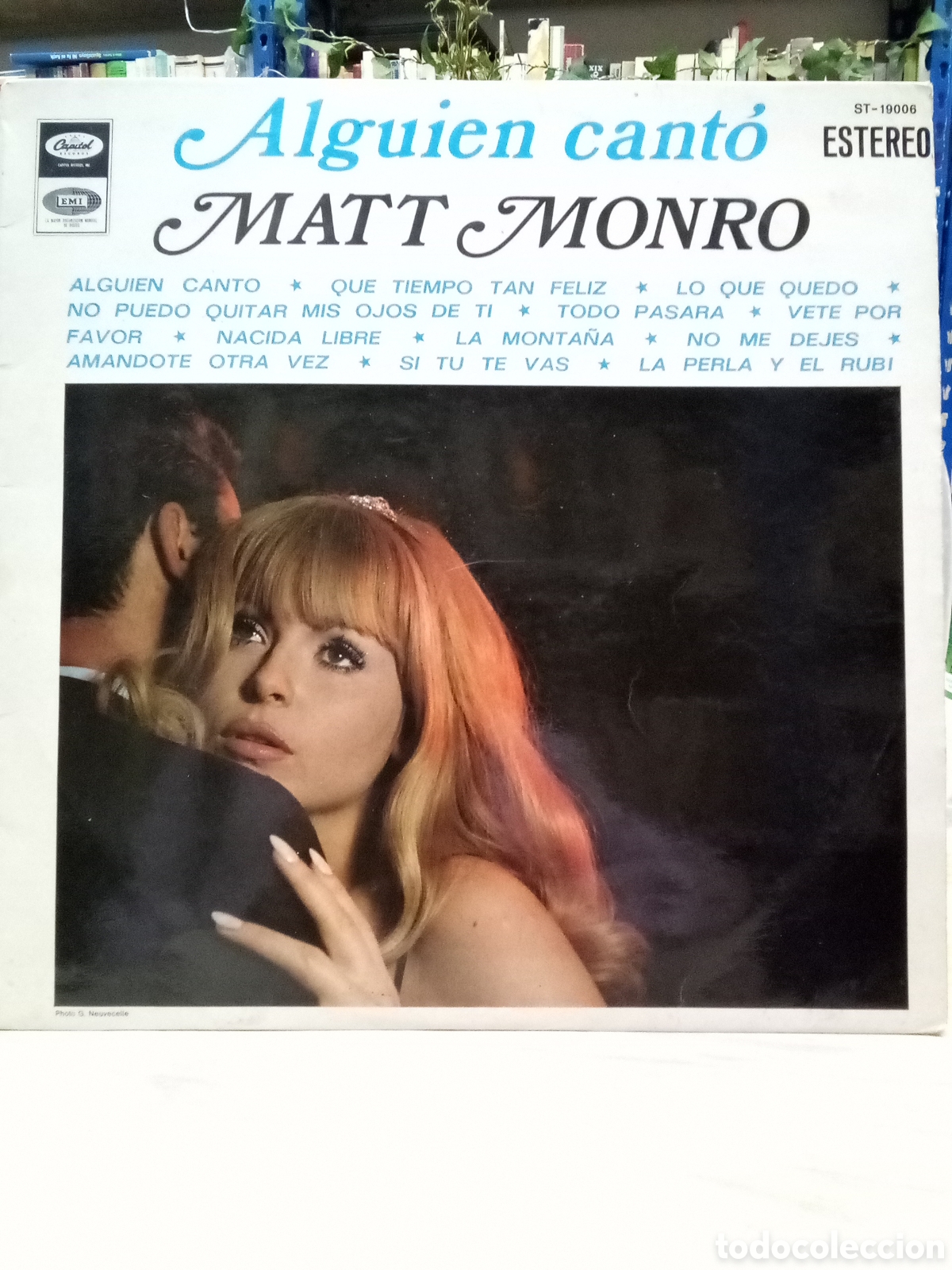 Discos de vinilo: Vinilo Matt Monro: Alguien cant&oacute;