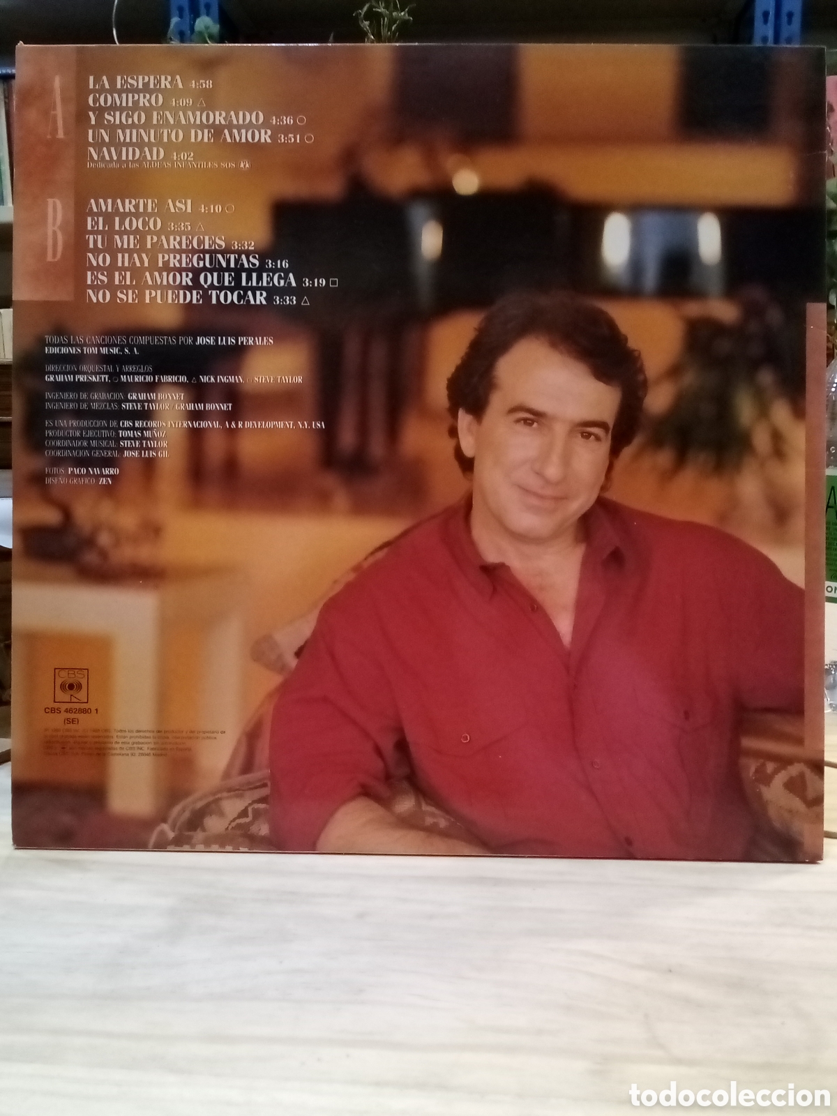 Discos de vinilo: Vinilo Jos&eacute; Luis Perales - La espera - Foto 2