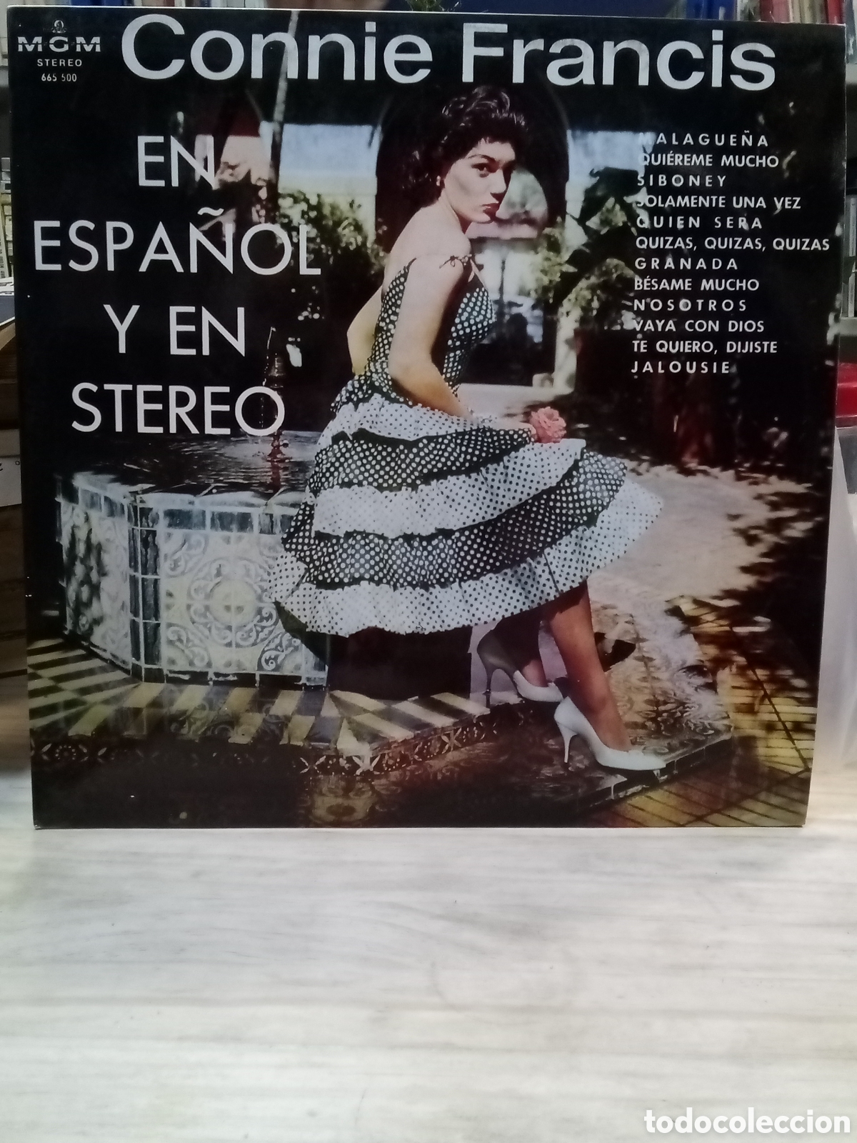 Discos de vinilo: Vinilo - Connie Francis en espa&ntilde;ol y en stereo - Foto 1
