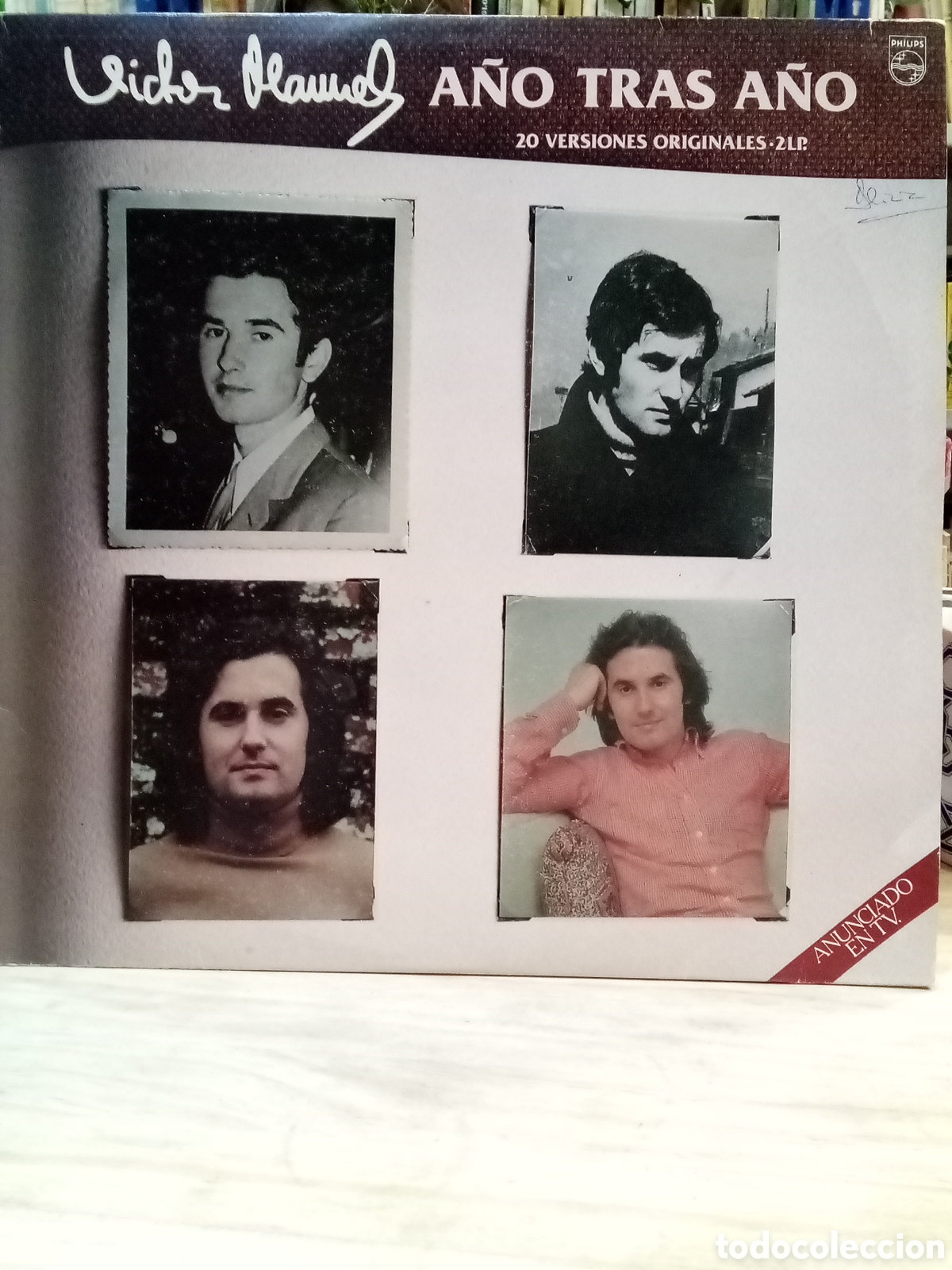 Discos de vinilo: Vinilo - Victor Manuel A&ntilde;o tras A&ntilde;o (2 discos)